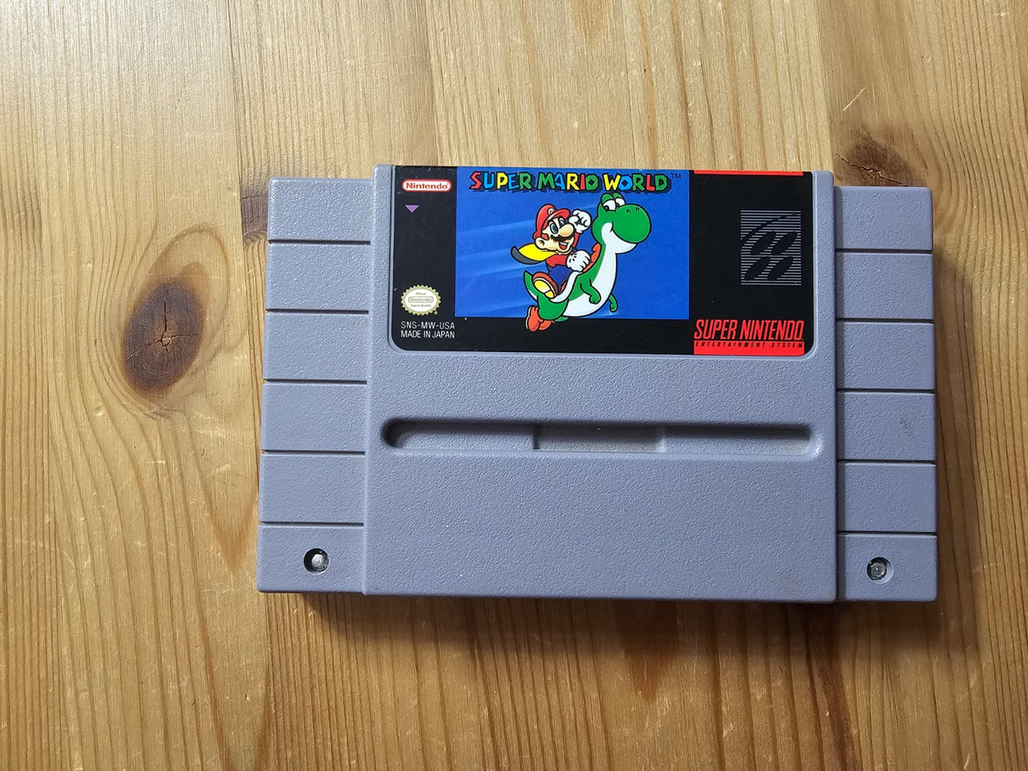 Super Mario World [First Print] | Super Nintendo (1981)