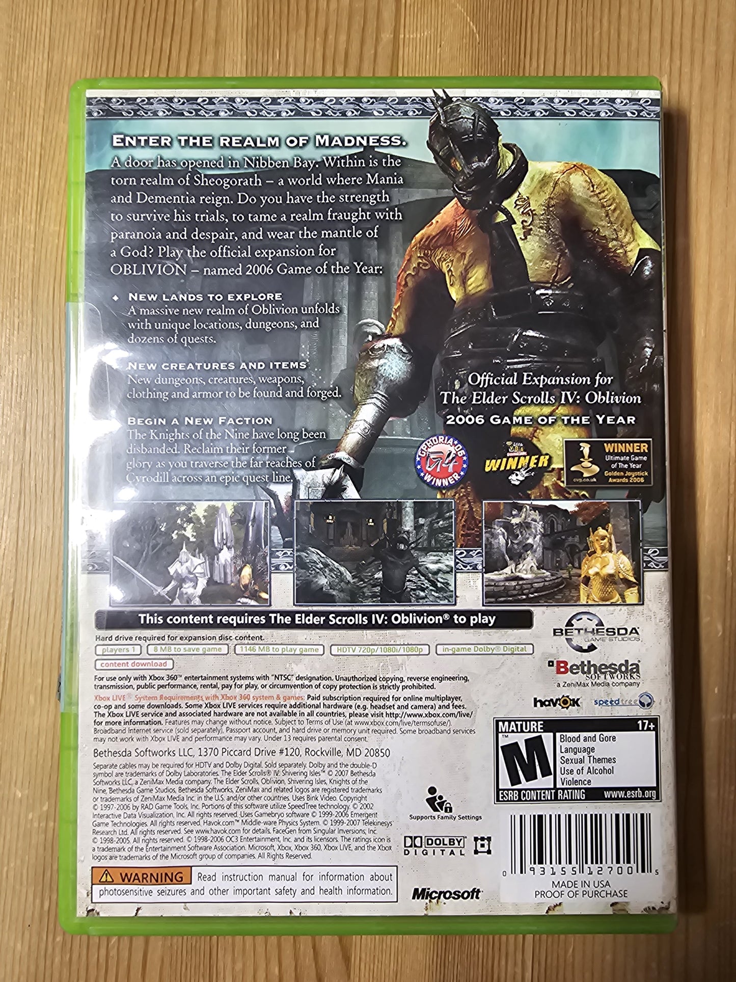 The Elder Scrolls IV: Shivering Isles | Microsoft Xbox 360