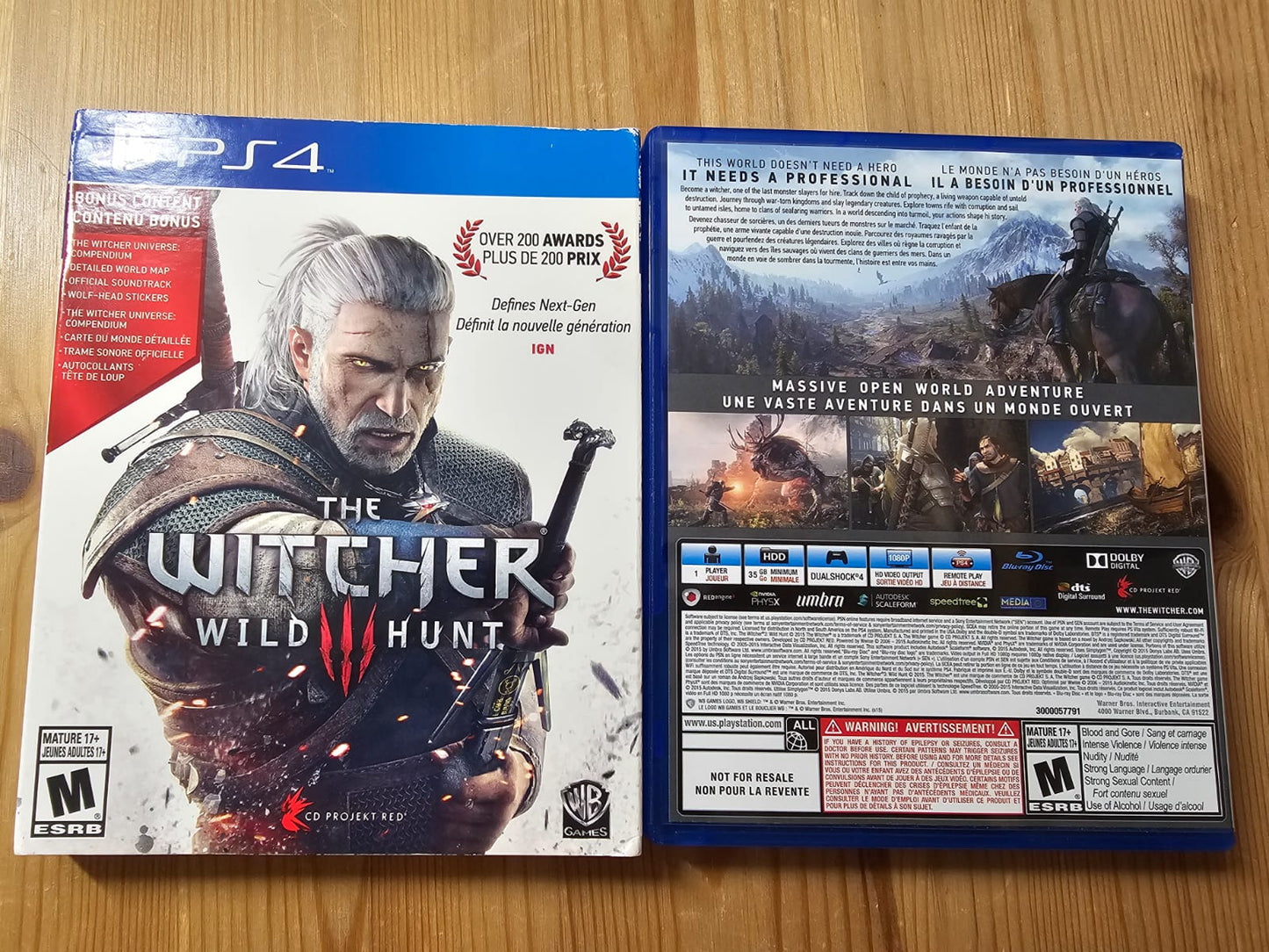 The Witcher III (3) Wild Hunt | Sony PlayStation 4