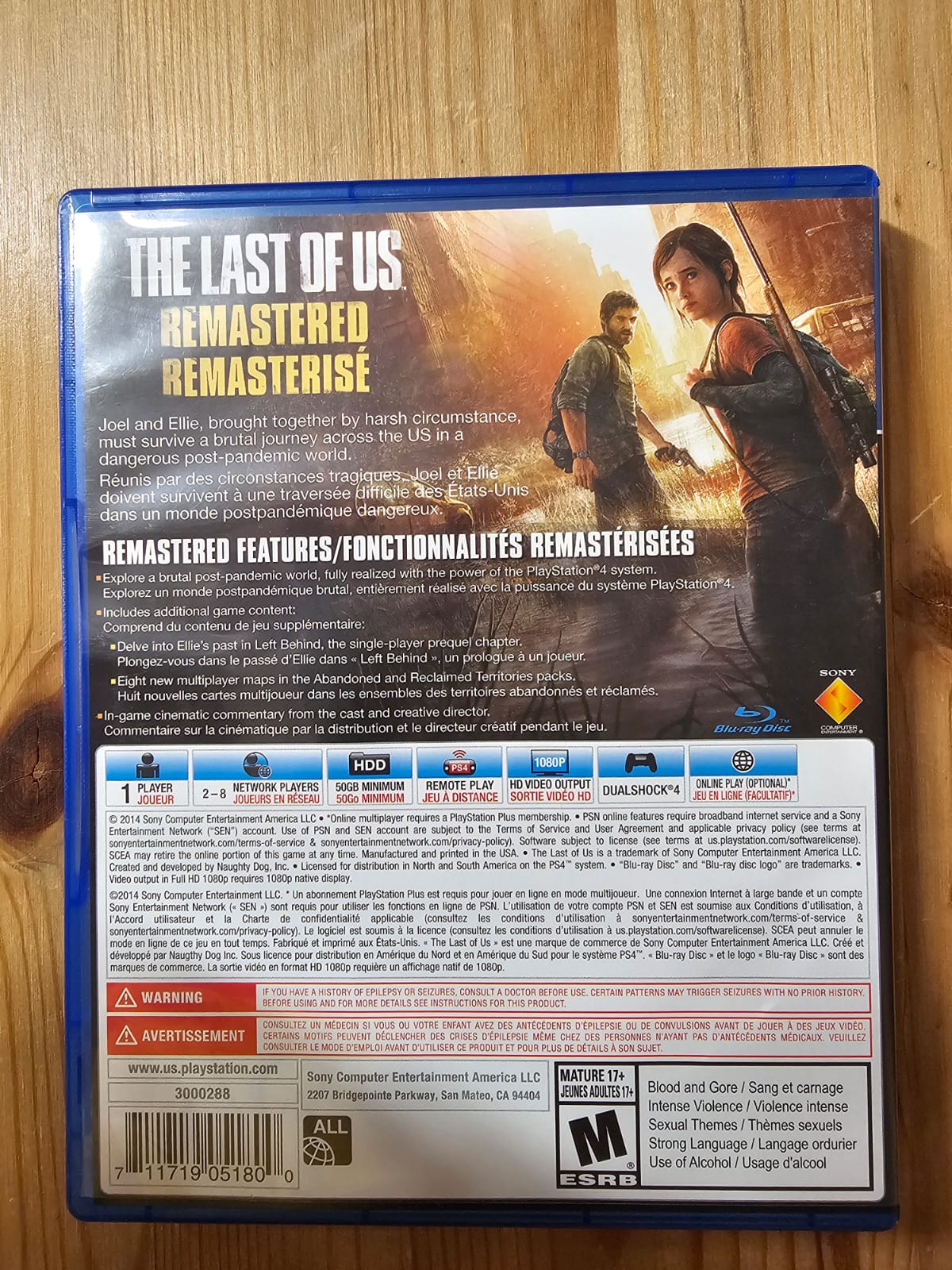 The Last of Us [Remastered] | Sony PlayStation 4 (2018)