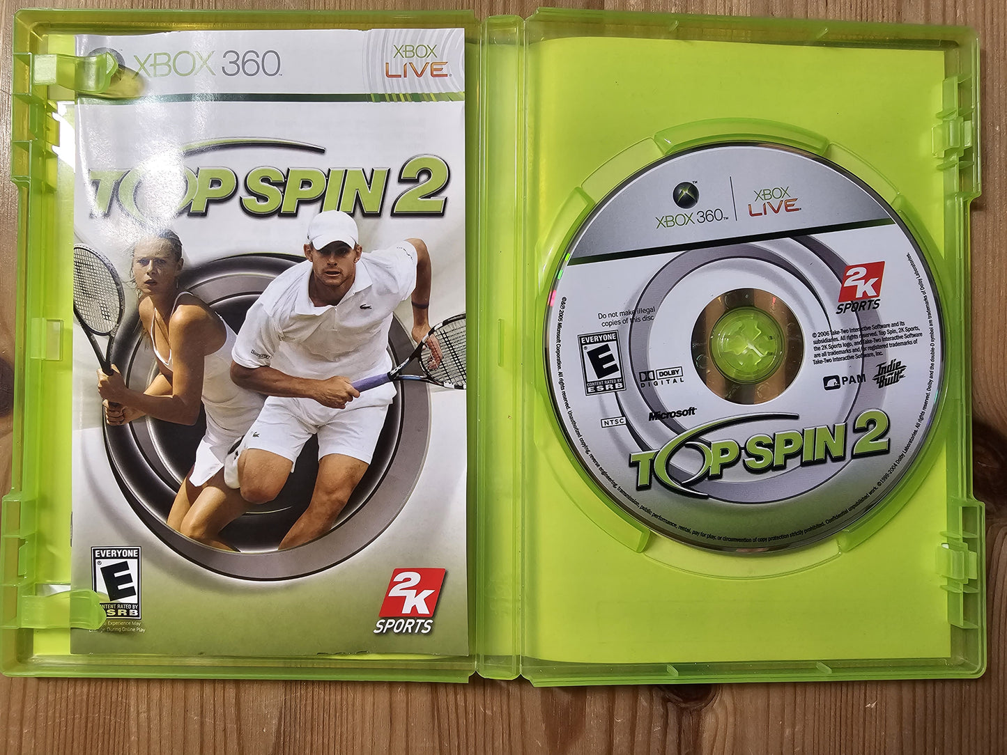Top Spin 2 | Microsoft XBOX 360