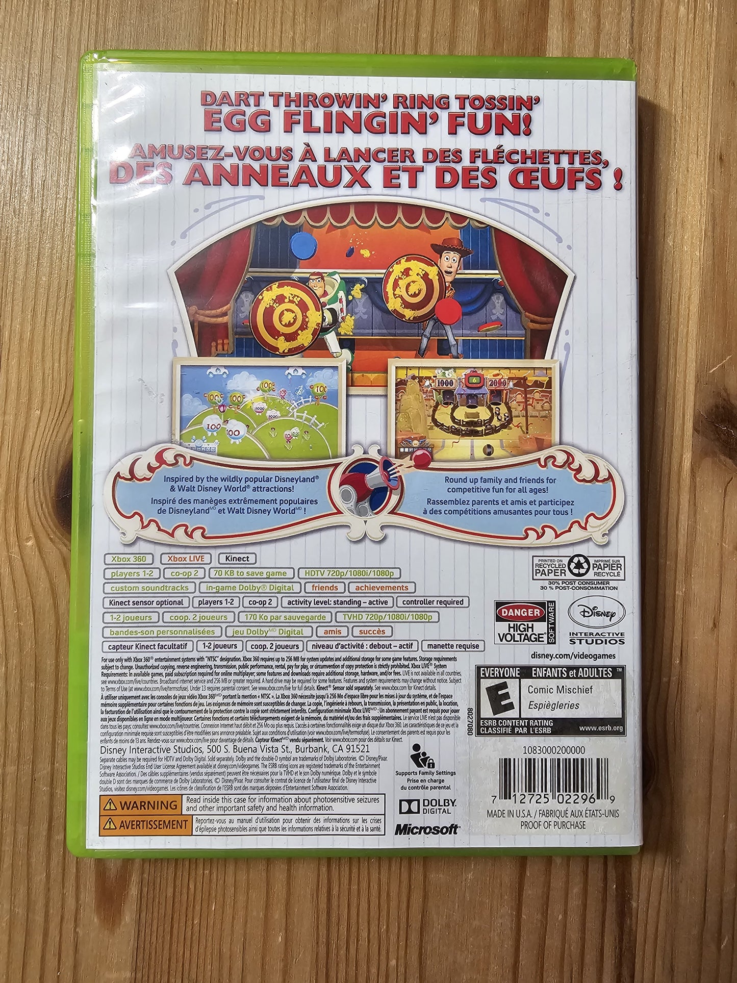 Toy Story Mania | Microsoft Xbox 360 (2012)