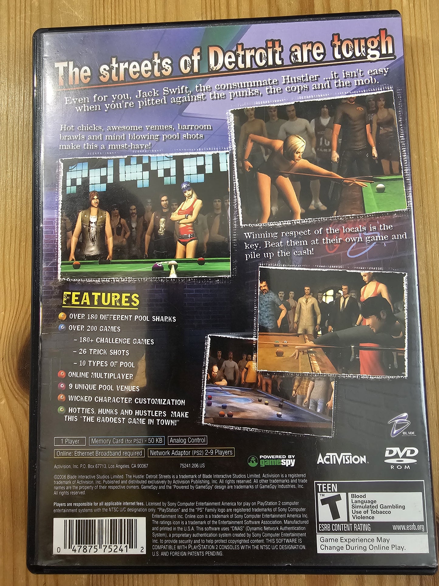 The Hustle Detroit Streets | Sony PlayStation 2