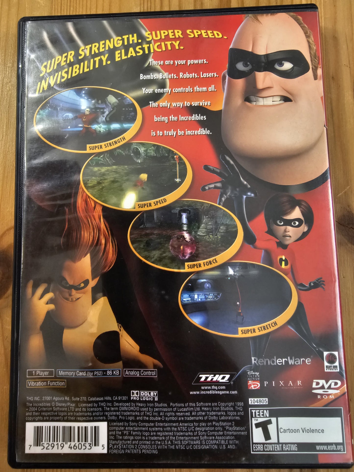 The Incredibles | Sony PlayStation 2 (2004)