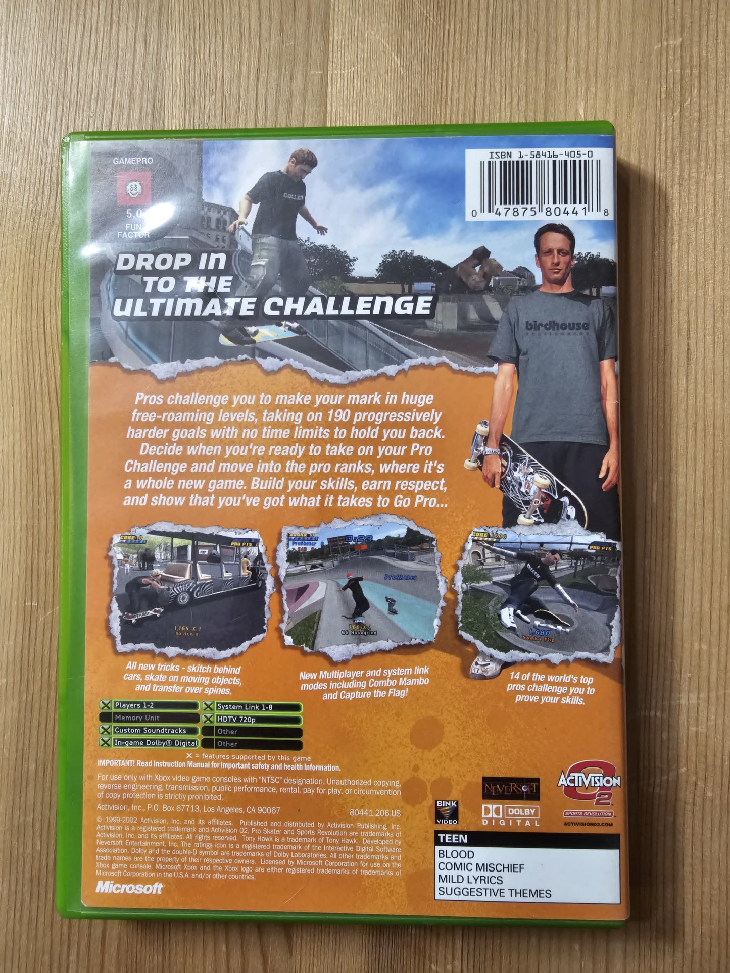 Tony Hawk's Pro Skater 4 | Microsoft Xbox (2003)