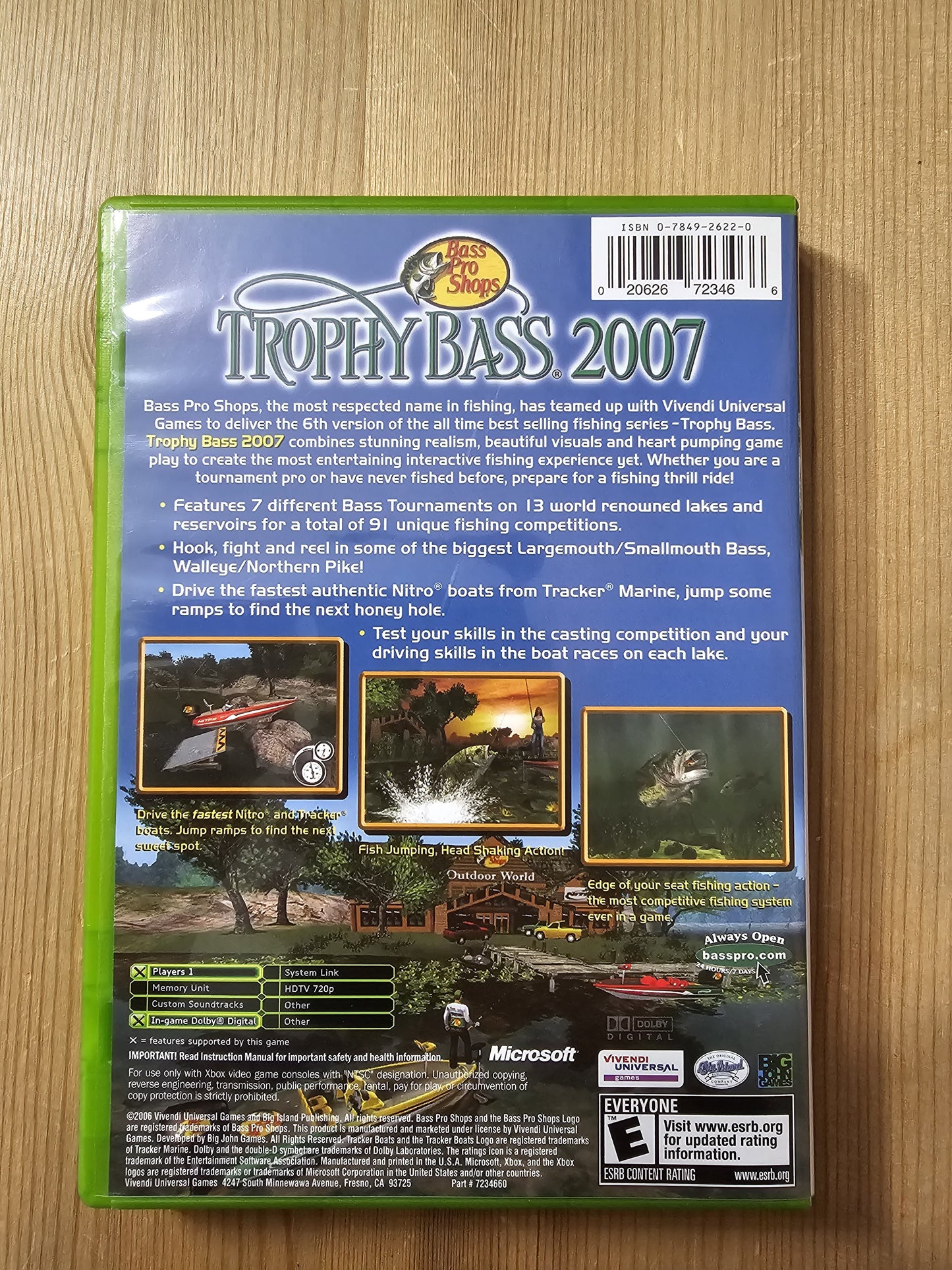 Bass Pro Shops: Trophy Bass 2007 | Microsoft Xbox (2006)