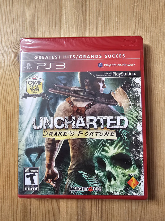 Uncharted Drake's Fortune [Greatest Hits] | Sony PlayStation 3 (2007) SEALED