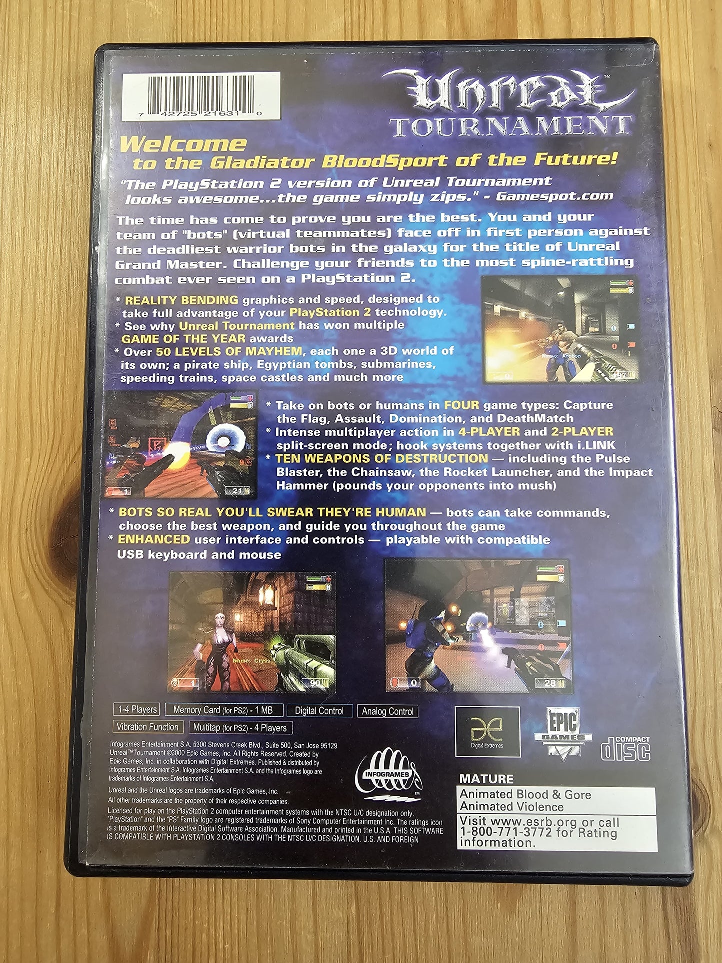 Unreal Tournament | Sony PlayStation 2 (2000)