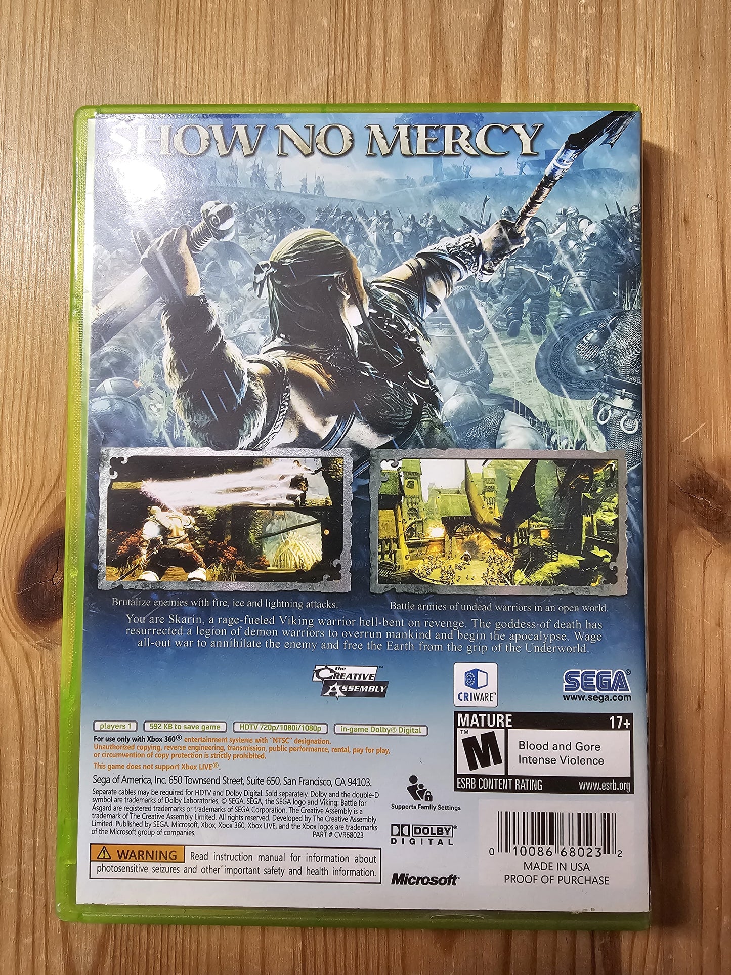Viking: Battle for Asgard | Microsoft Xbox 360