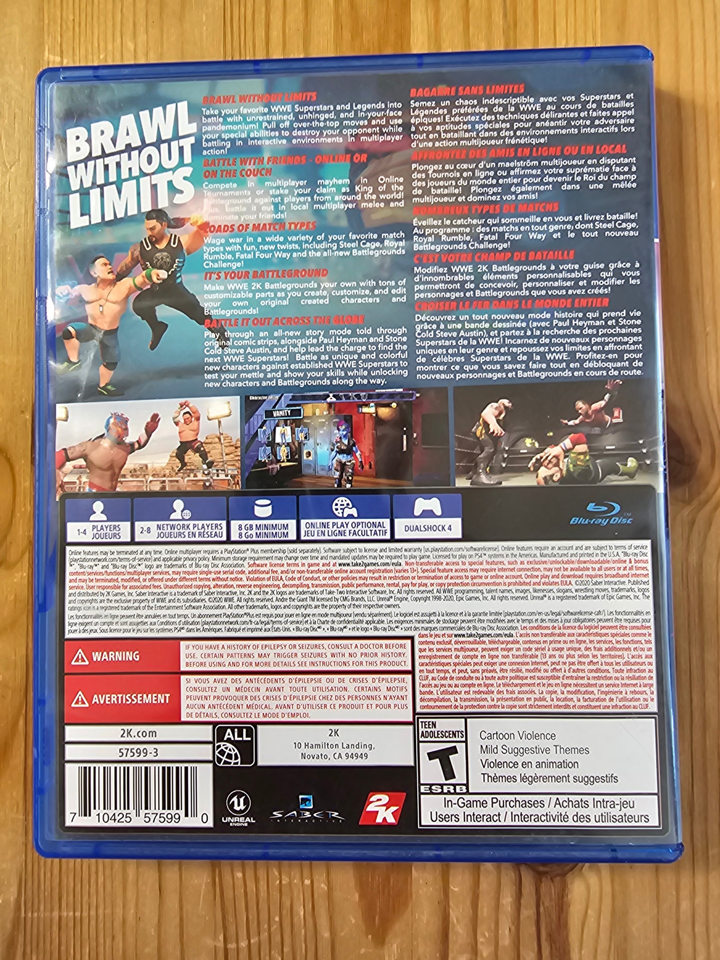 W2K Battle Grounds Sony PlayStation 4