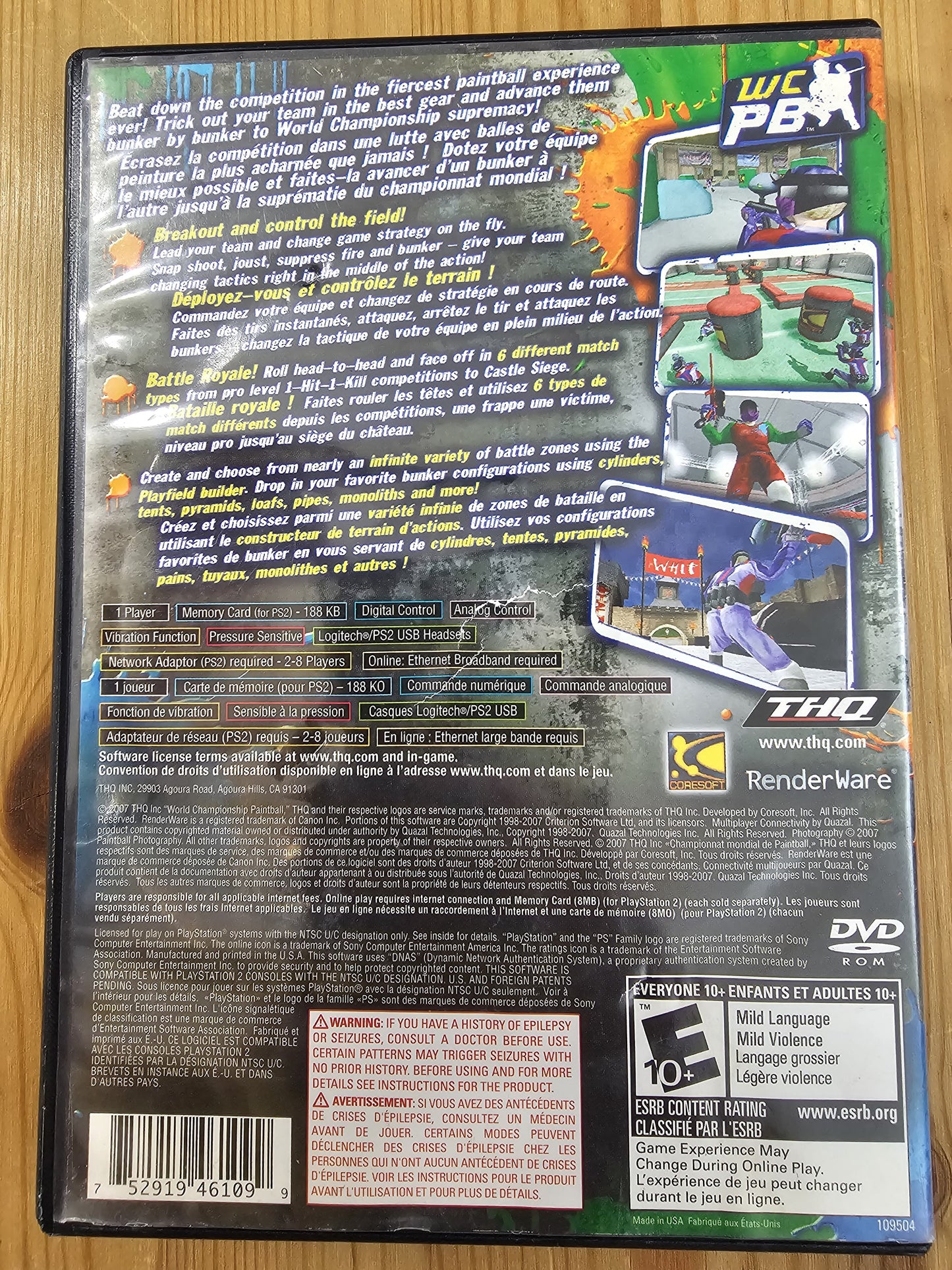 World Championship Paintball | Sony PlayStation 2