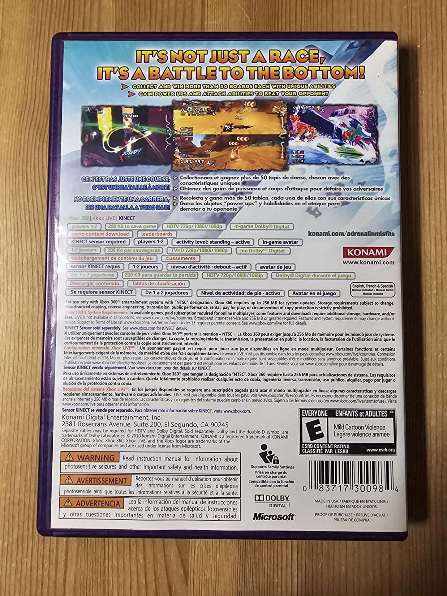 Adrenalin Misfits | Microsoft Xbox 360 (2010)