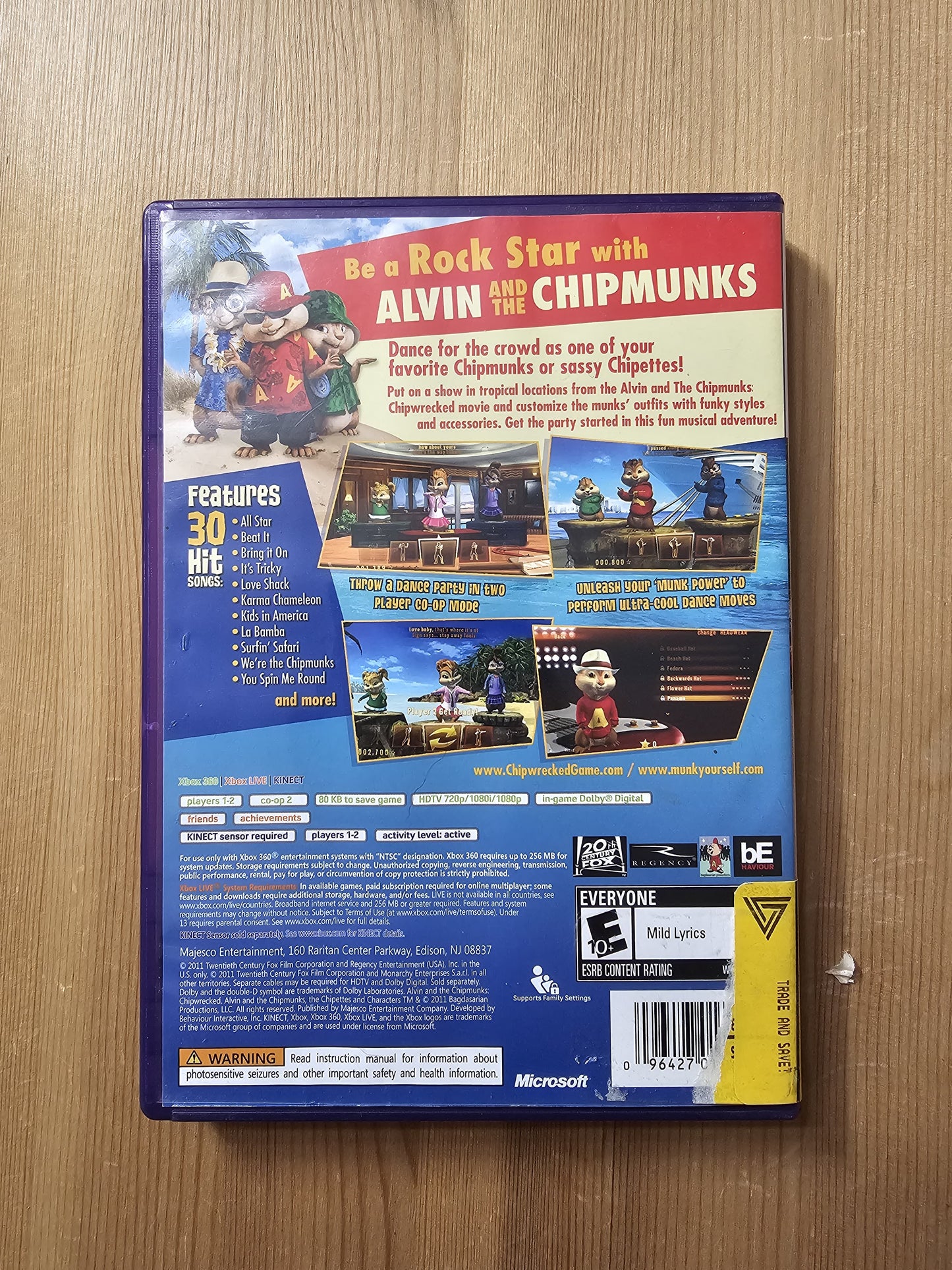 Alvin and the Chipmunks: Chipwrecked | Microsoft Xbox 360 (2011)
