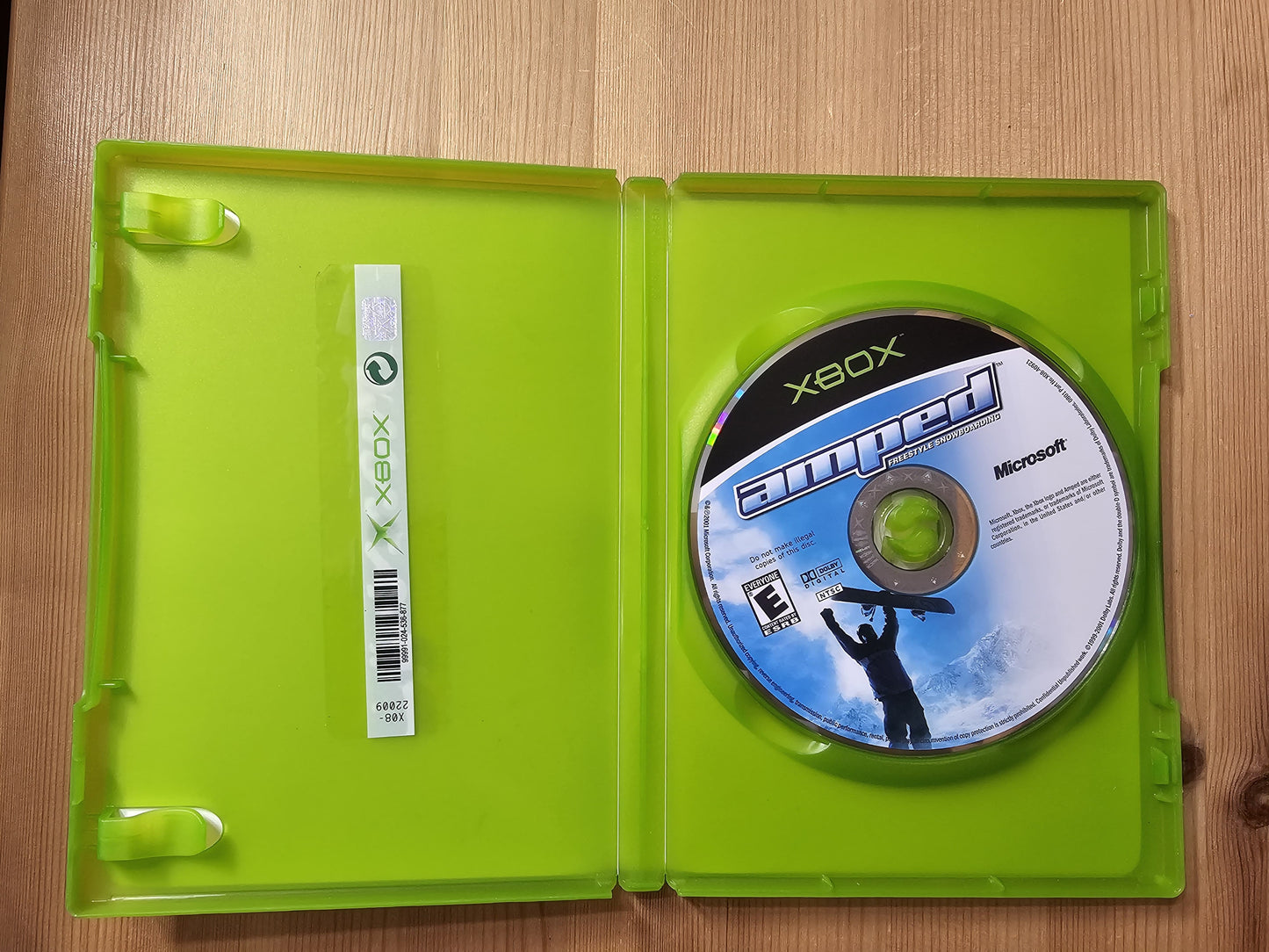 Amped Freestyle Snowboarding | Microsoft Xbox (2001)