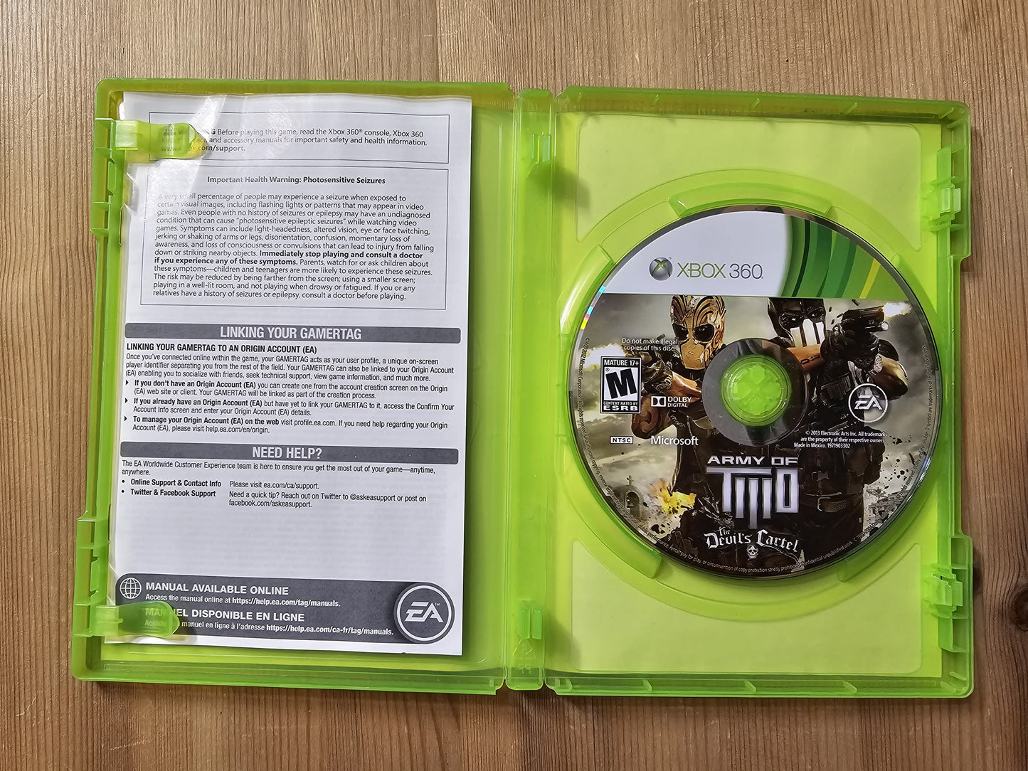 Army of Two: The Devils Cartel | Microsoft Xbox 360 (2013)
