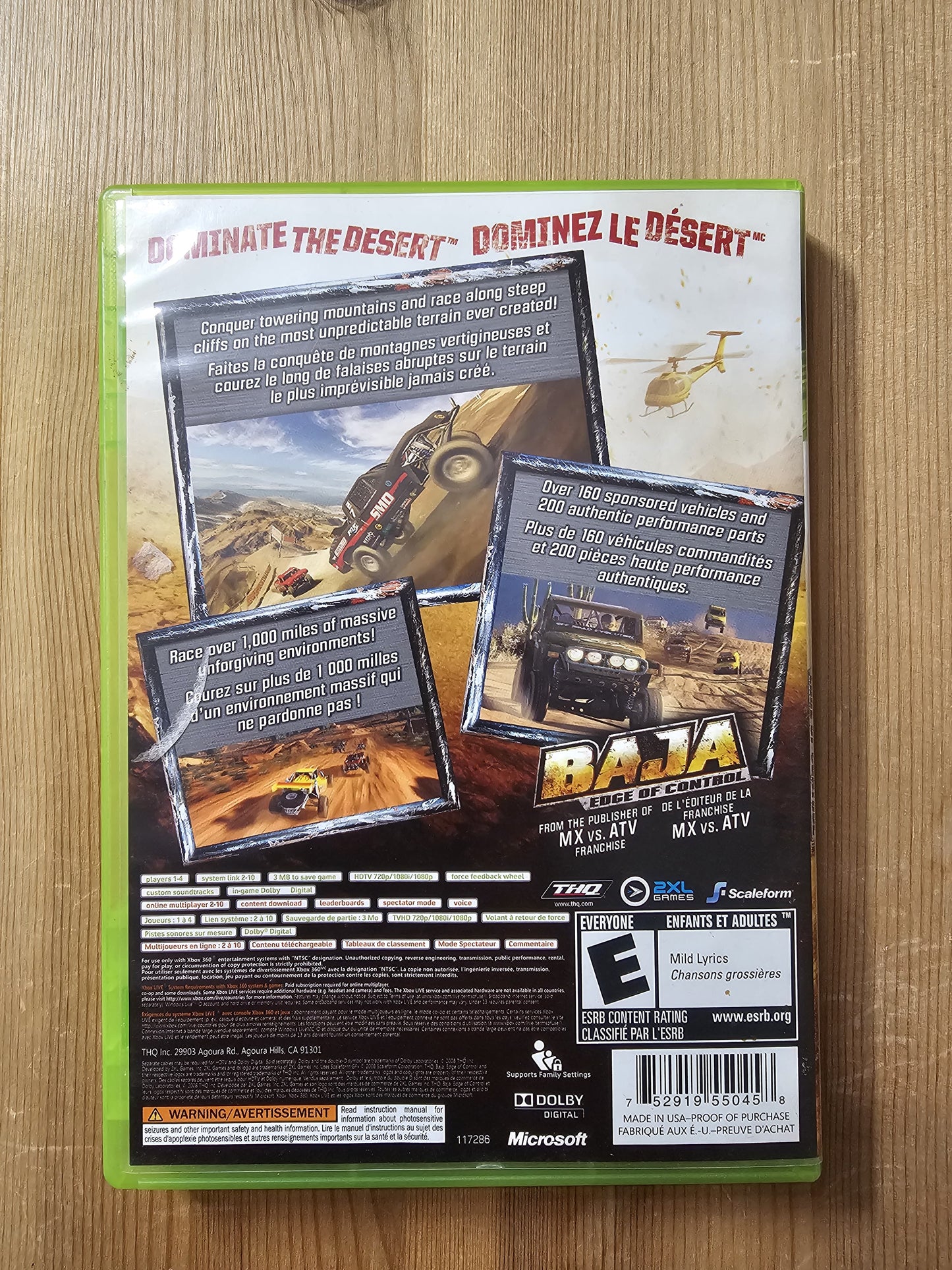 Baja: Edge of Control | Microsoft Xbox 360