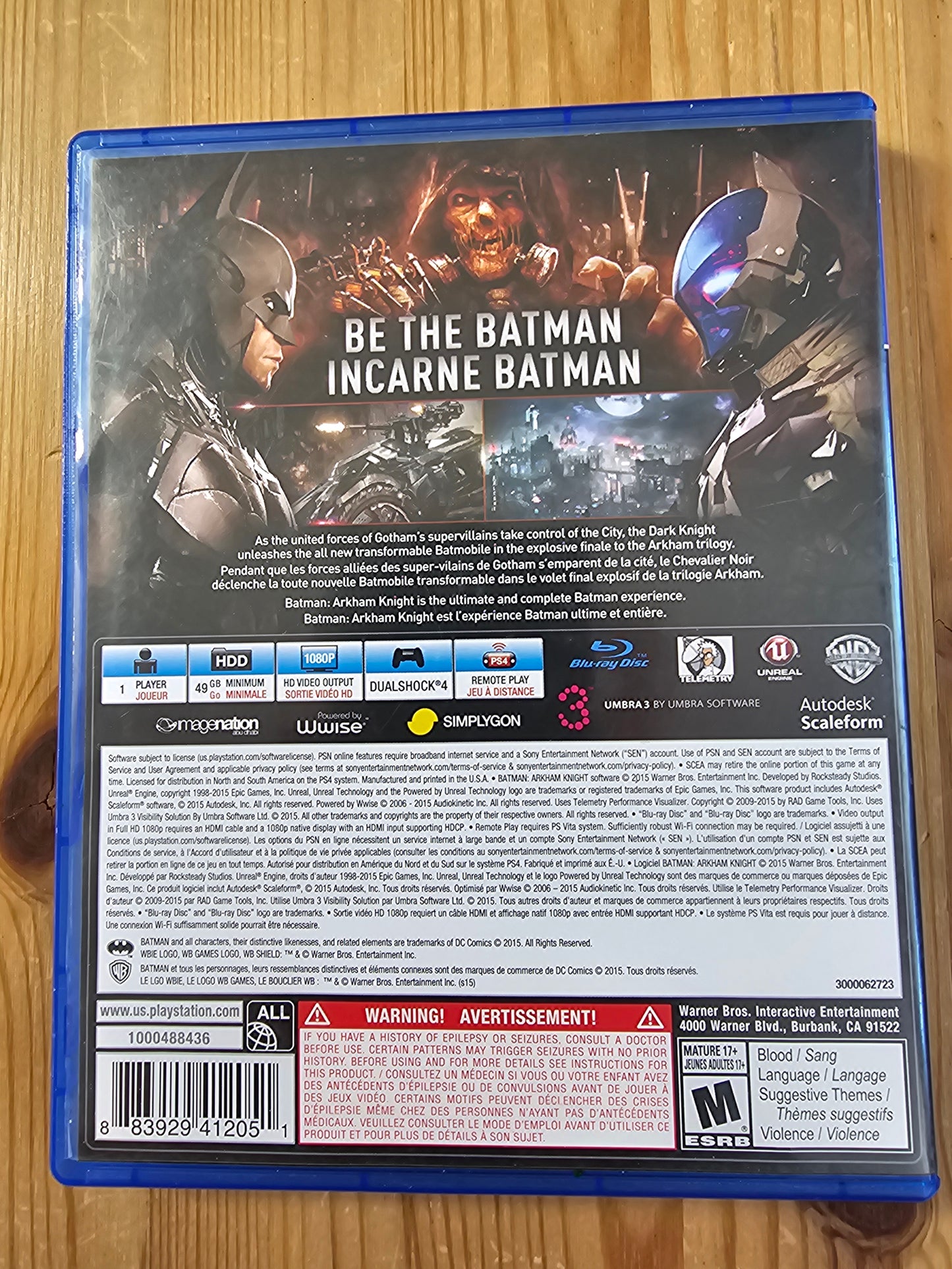 Batman Arkham Knight | Sony PlayStation 4