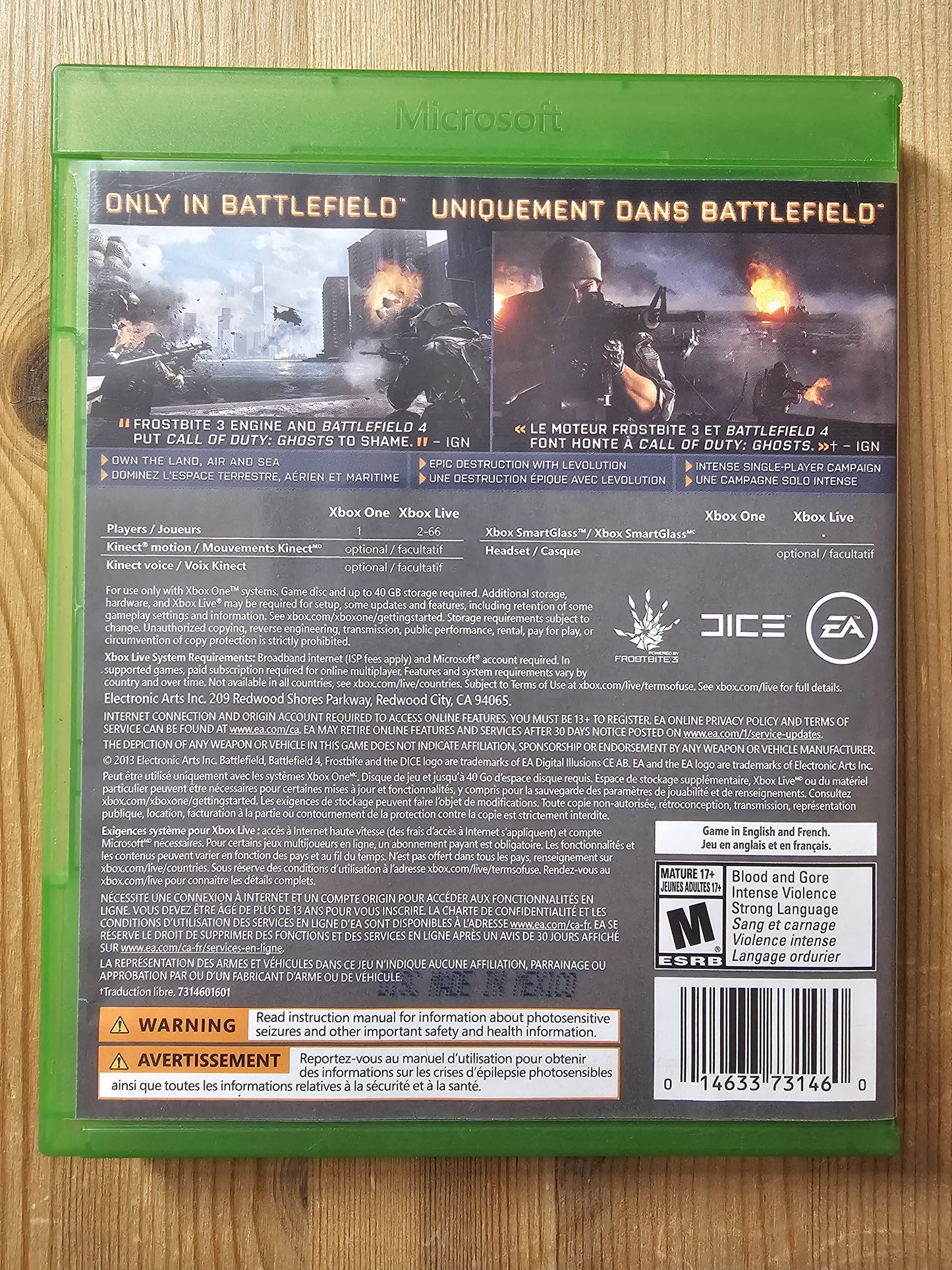 Battlefield 4 | Microsoft Xbox One (2013)