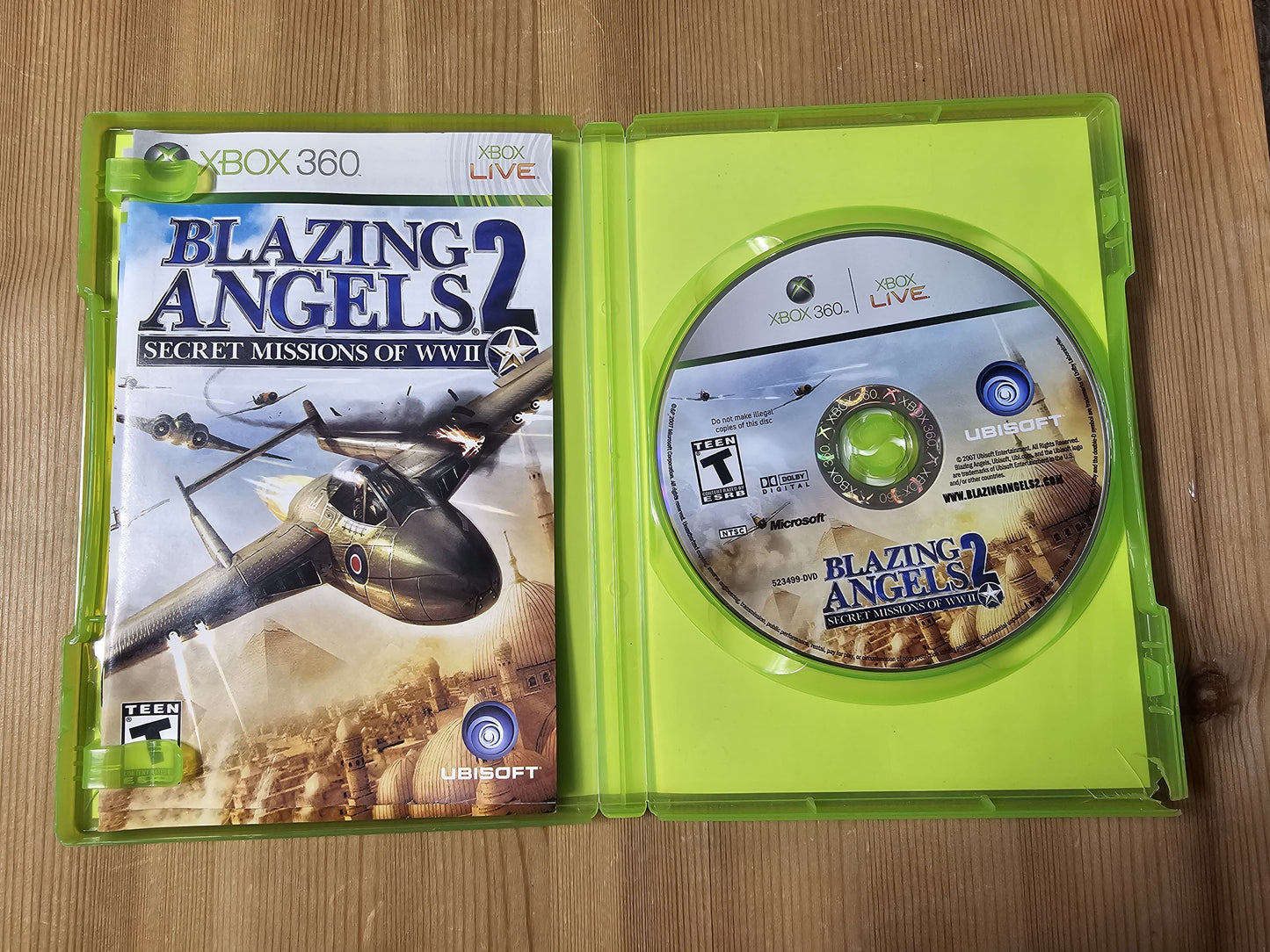 Blazing Angels 2: Secret Missions of WWII | Microsoft Xbox 360 (2007)