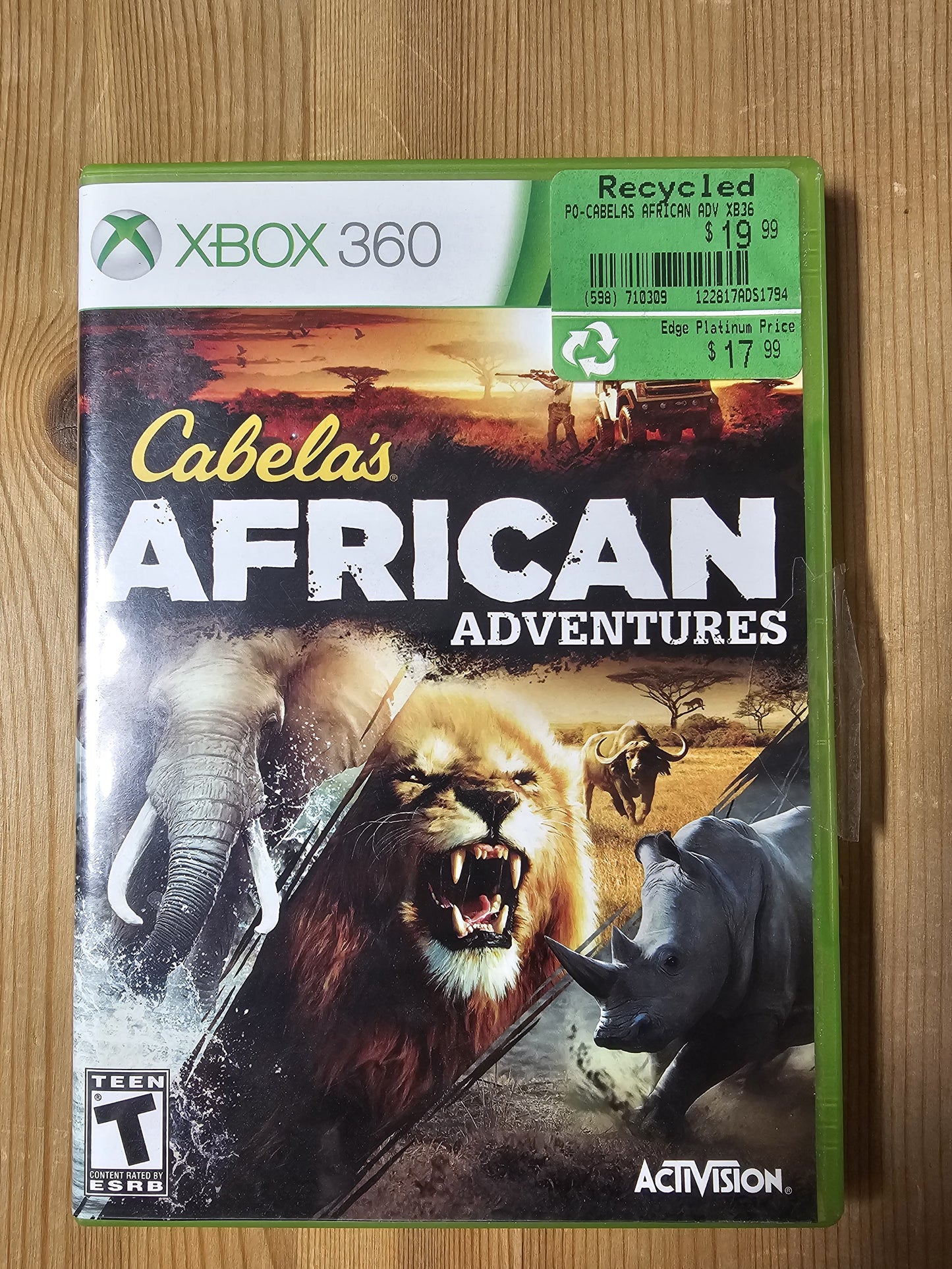 Cabela's African Adventures | Microsoft Xbox 360