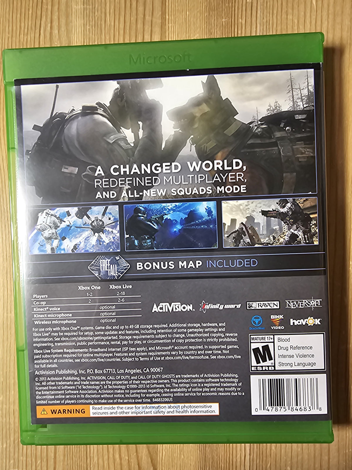 Call of Duty Ghosts | Microsoft Xbox One (2019)