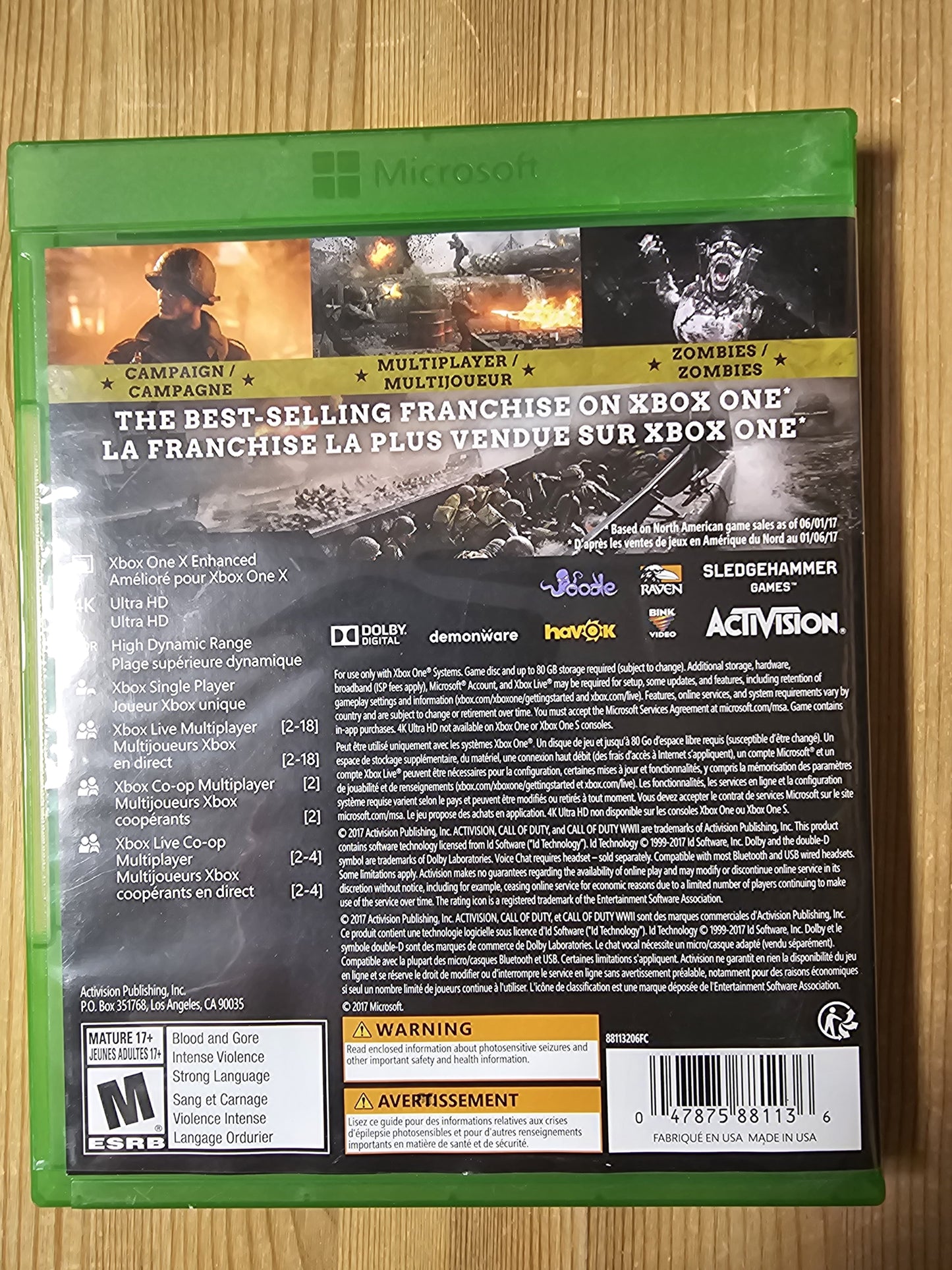 Call of Duty: WWII 2 | Microsoft Xbox One (2017)