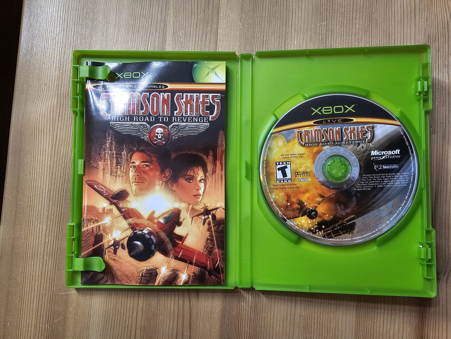 Crimson Skies: High Road to Revenge | Microsoft Xbox (2003)