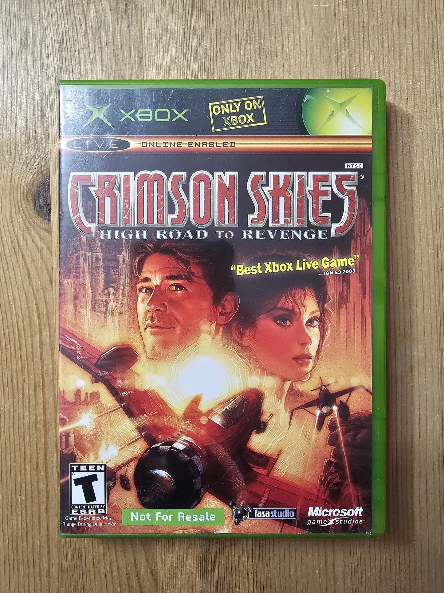 Crimson Skies: High Road to Revenge | Microsoft Xbox (2003)