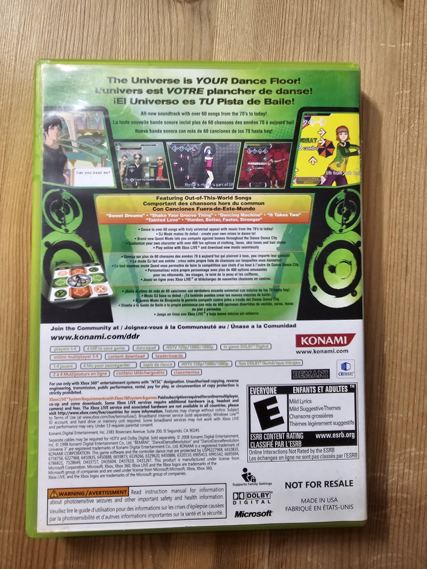 Dance Dance Revolution Universe 3 | Xbox 360 (2008)