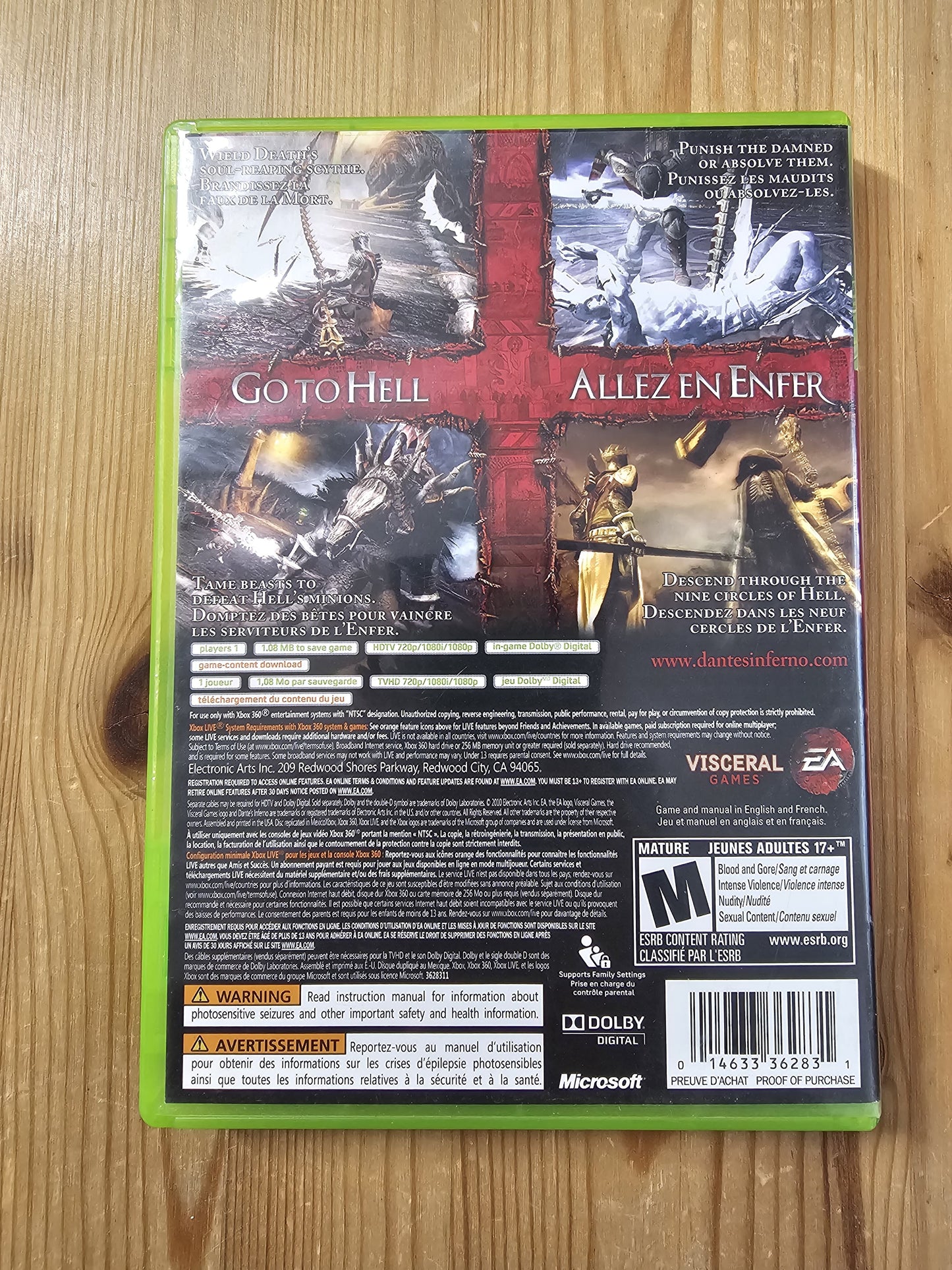 Dante's Inferno | Microsoft Xbox 360 (2010)