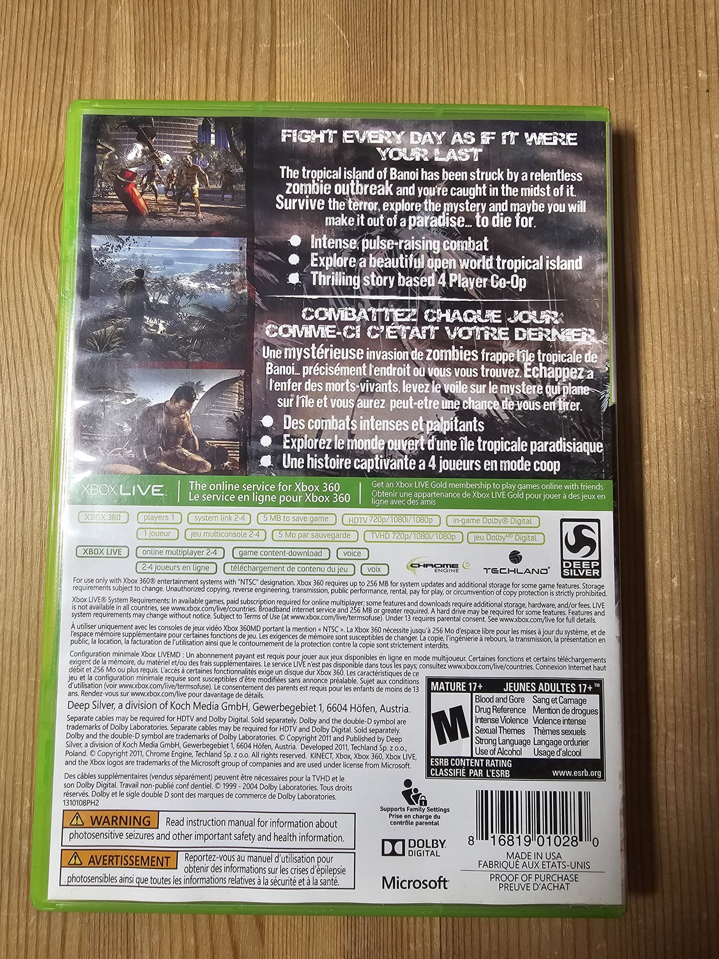 Dead Island [Platinum Hits] | Microsoft Xbox 360