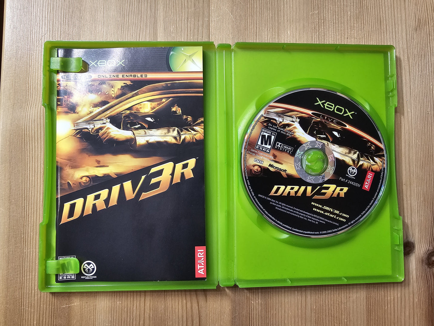 Driv3r Driver 3 | Microsoft Xbox (2004)