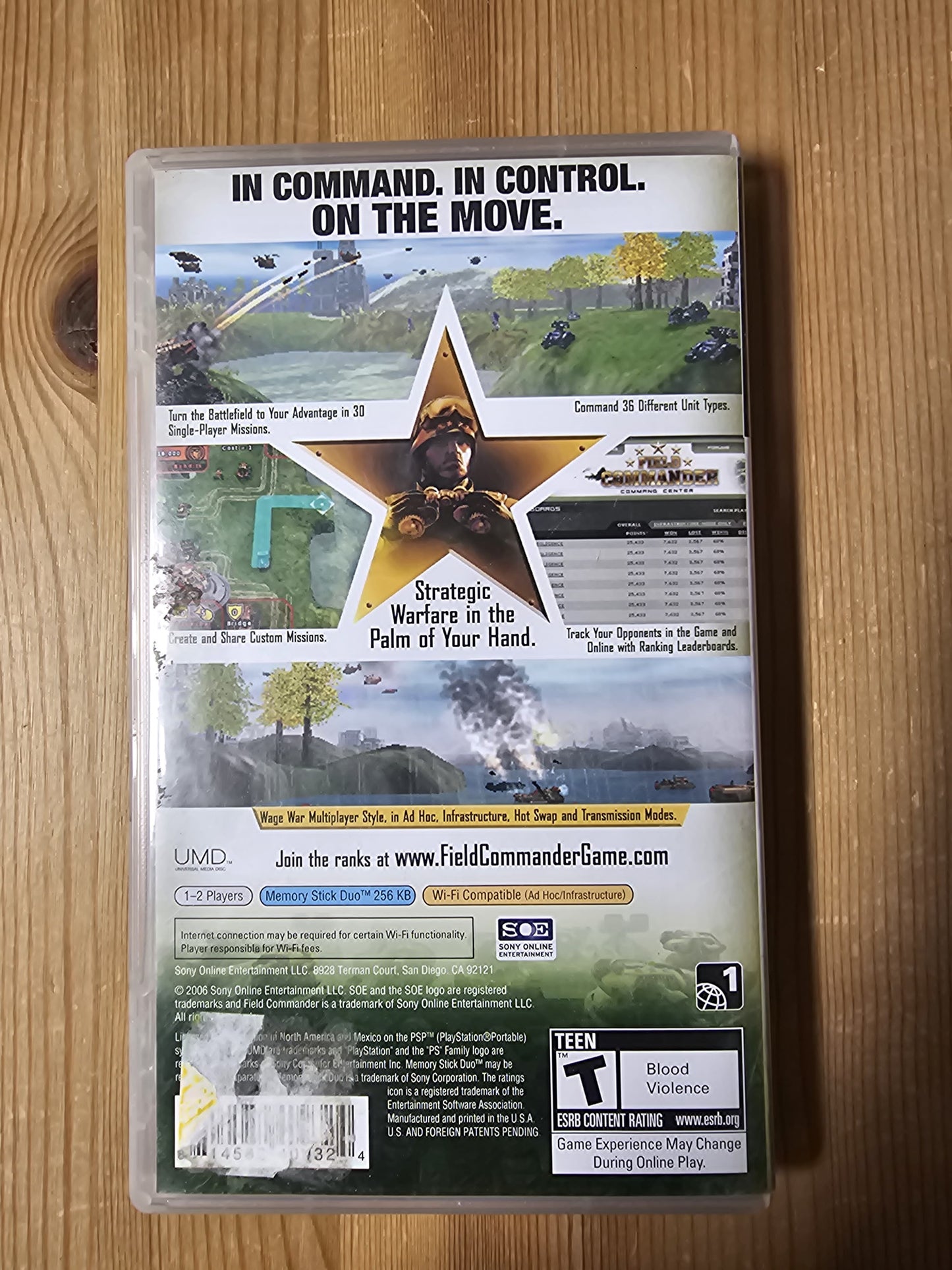 Field Commander | Sony PSP (2006)