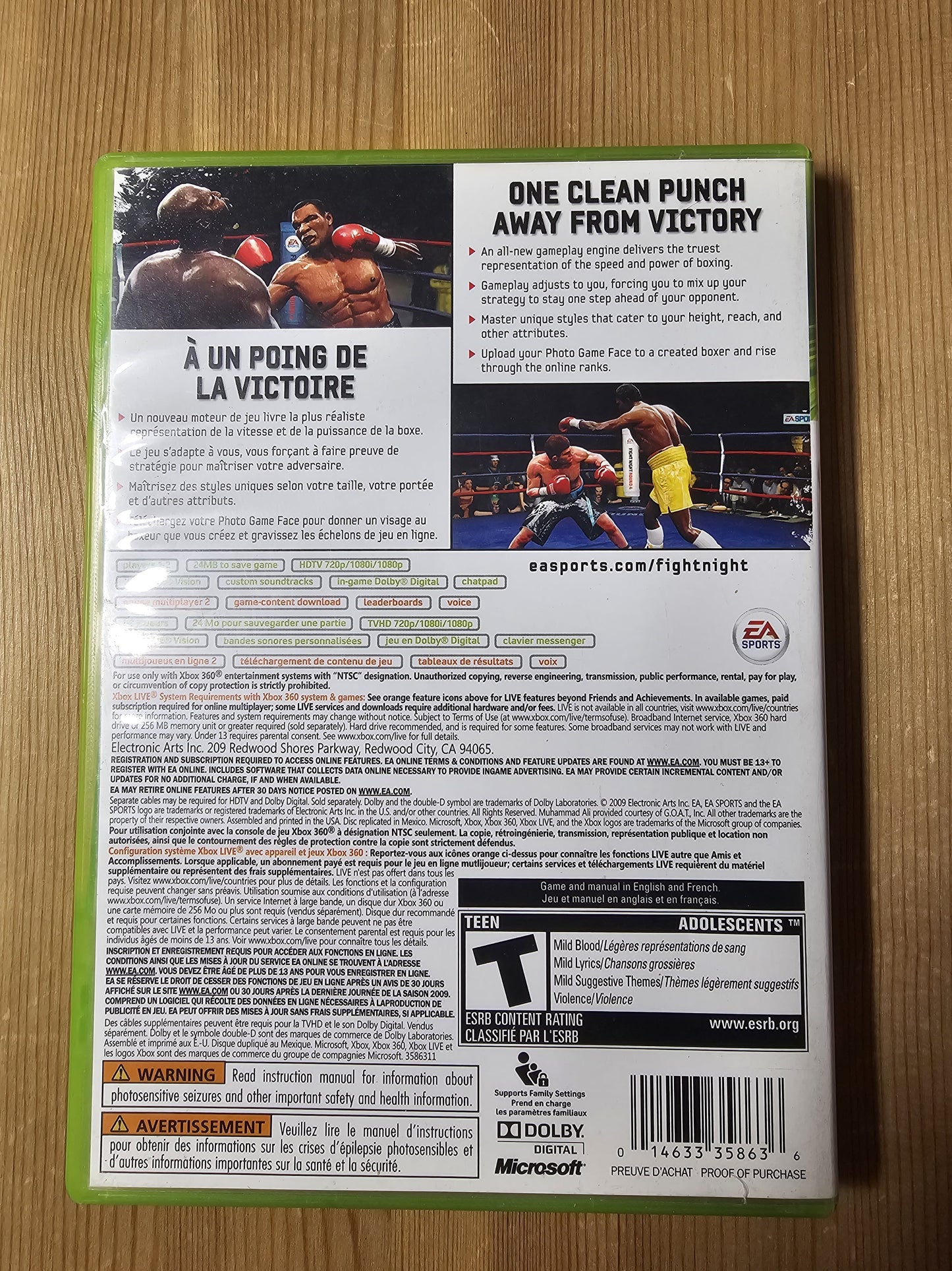 Fight Night Round 4 | Microsoft Xbox 360 (2009)