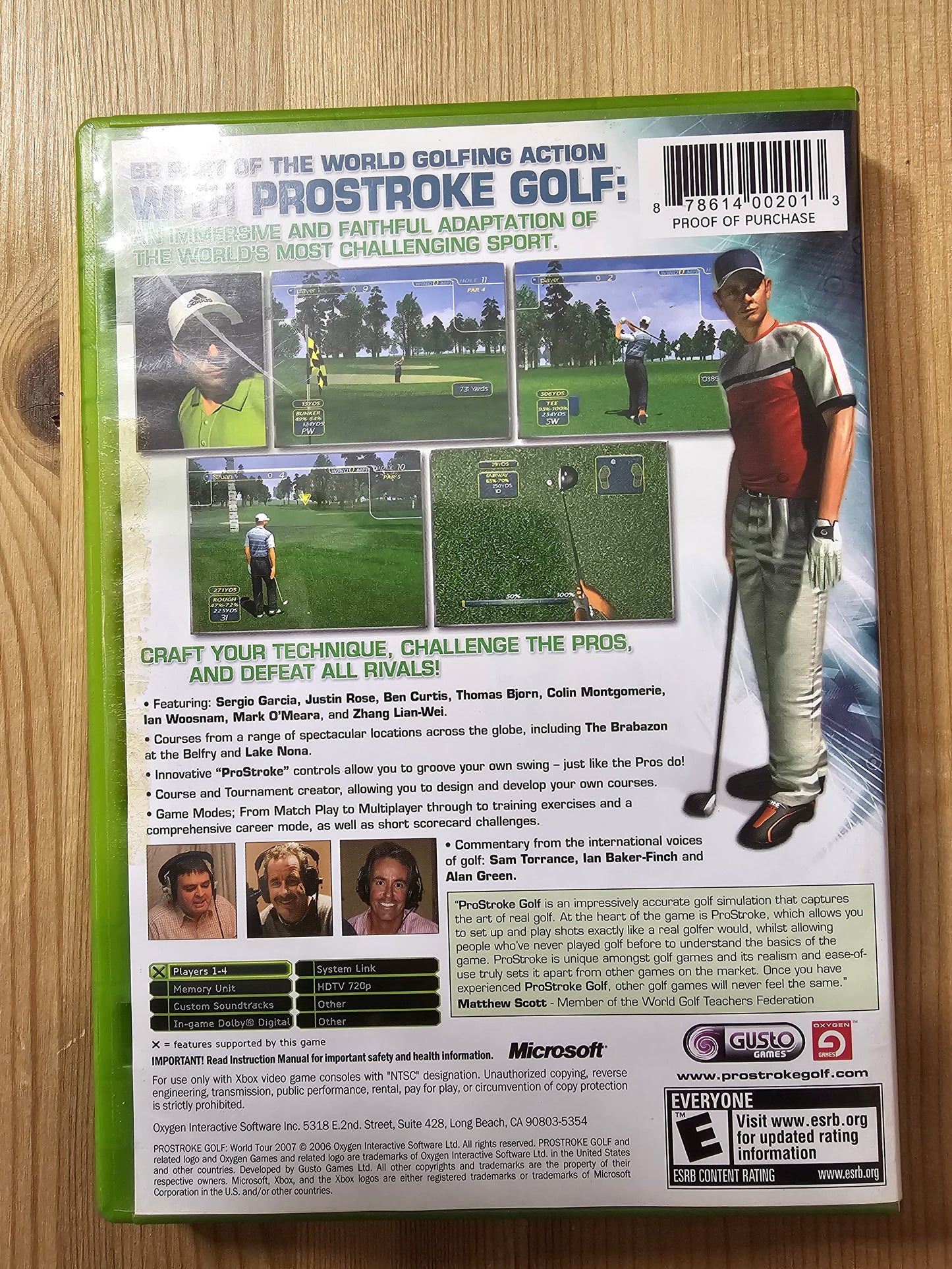 ProStroke Golf: World Tour 2007 | Microsoft Xbox (2006)