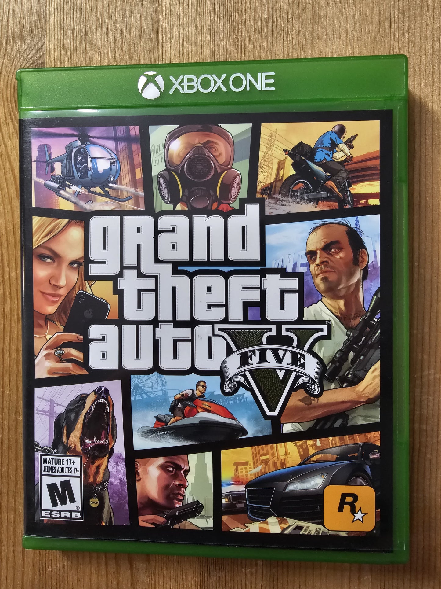 Grand Theft Auto Five, GTA 5 V | Microsoft Xbox One (2014)