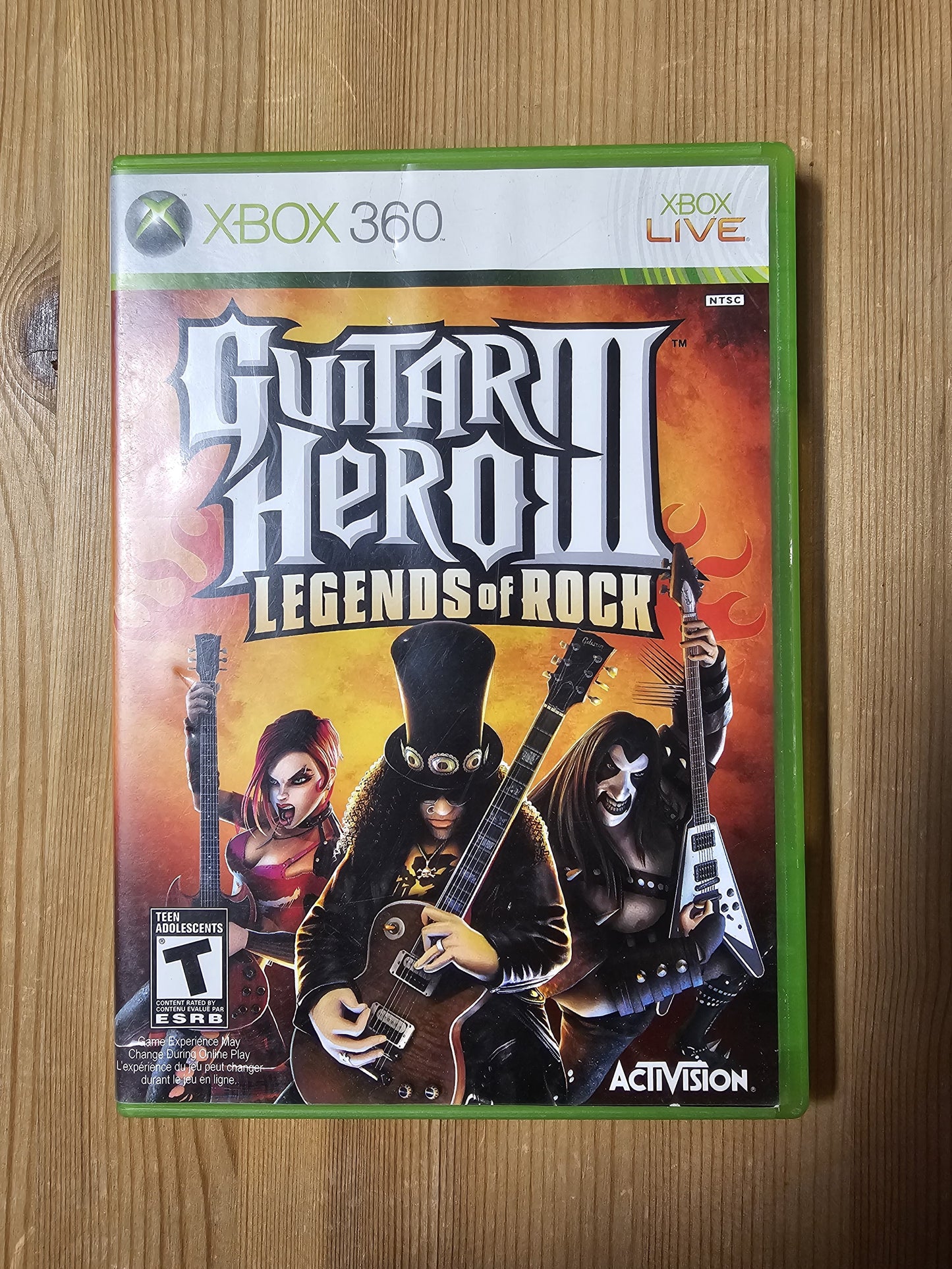 Guitar Hero 3 III: Legends Of Rock | Microsoft Xbox 360 (2007)