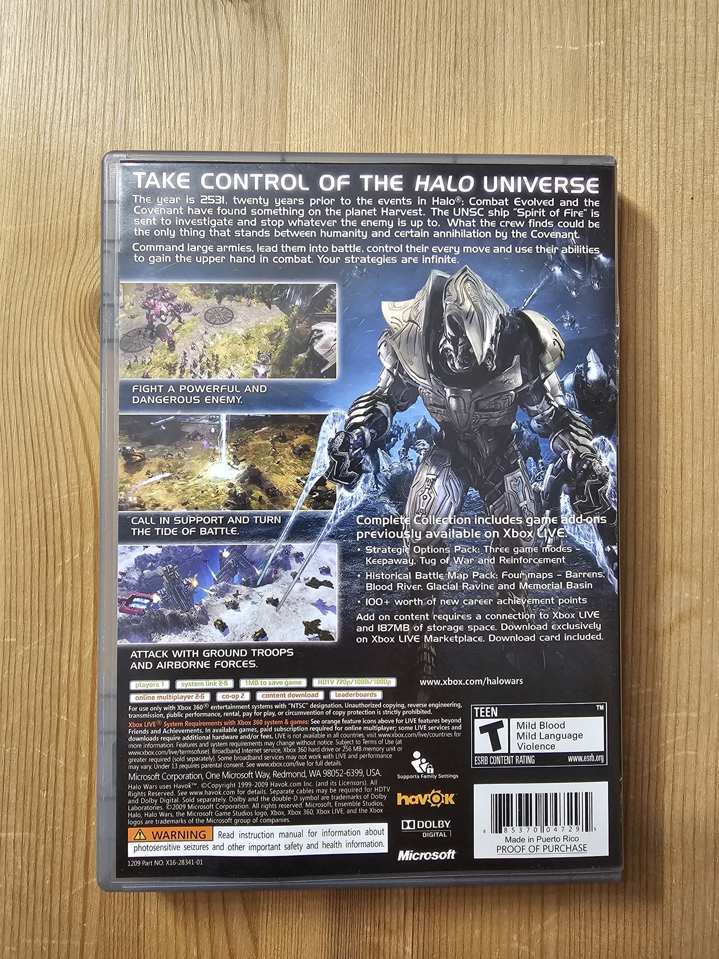 Halo Wars [PLATINUM EDITION] | Microsoft Xbox 360
