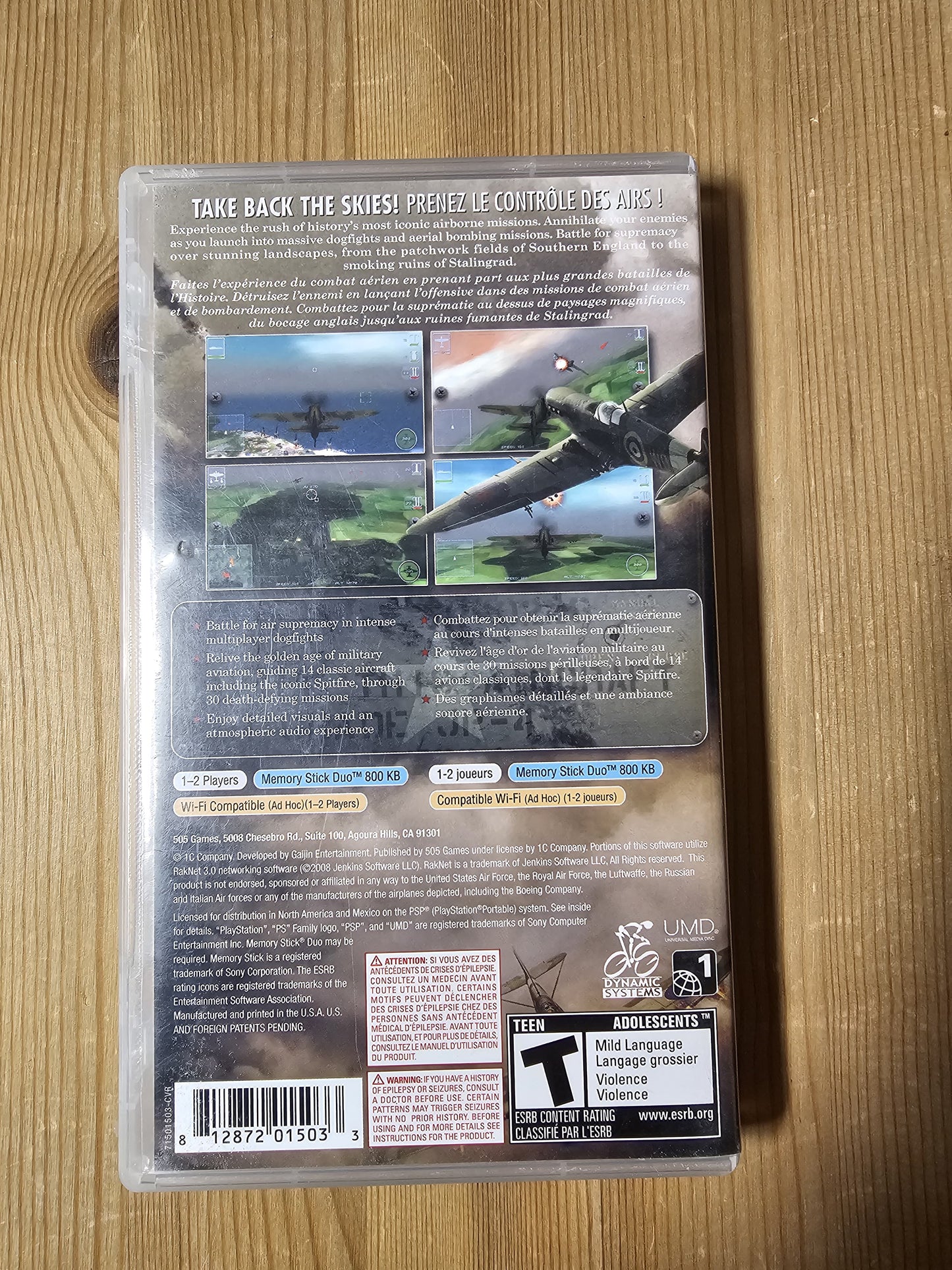 IL-2 Sturmovik: Birds of Prey | Sony PSP