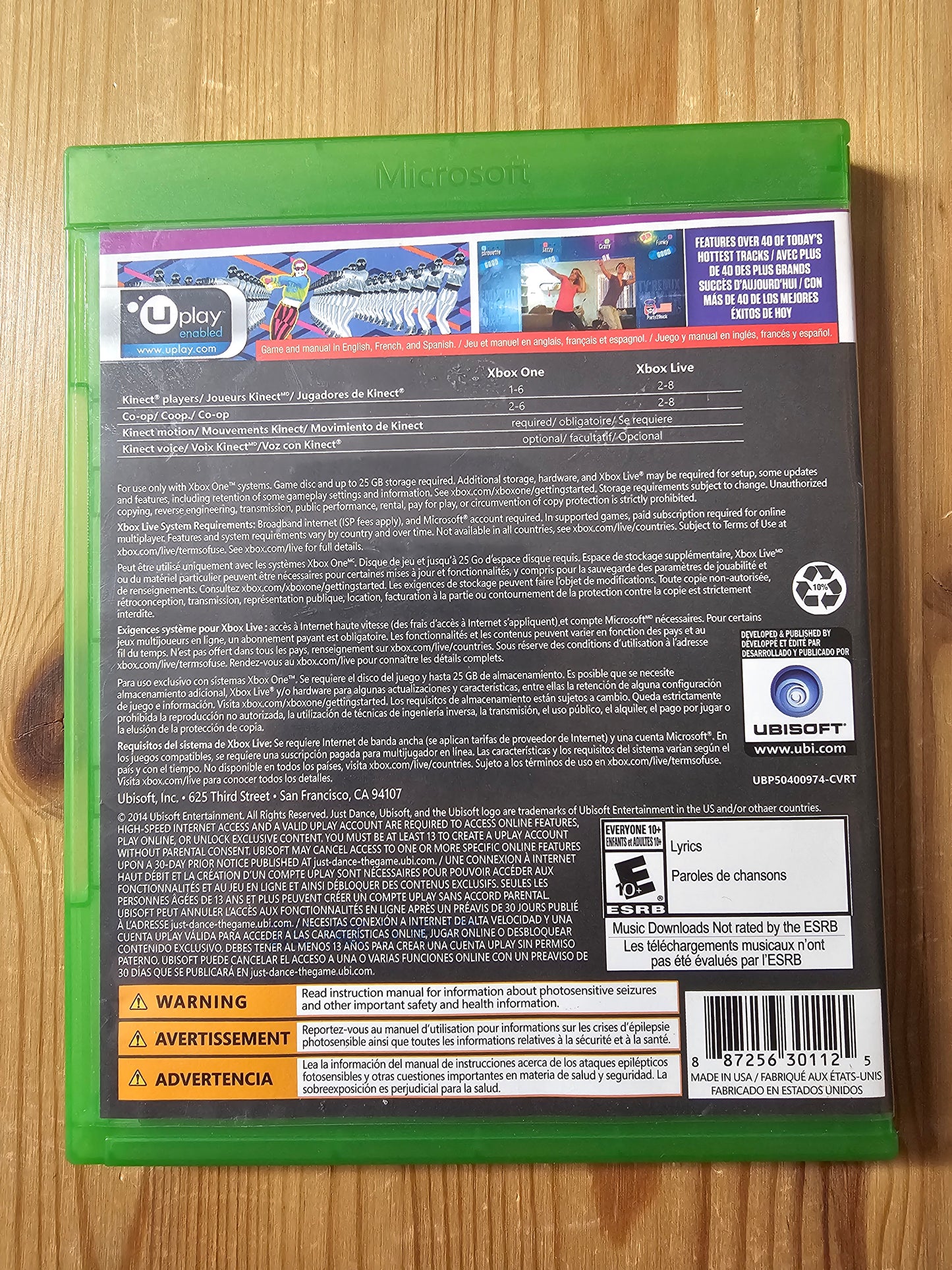 Just Dance 2015 | Microsoft Xbox One (2014)