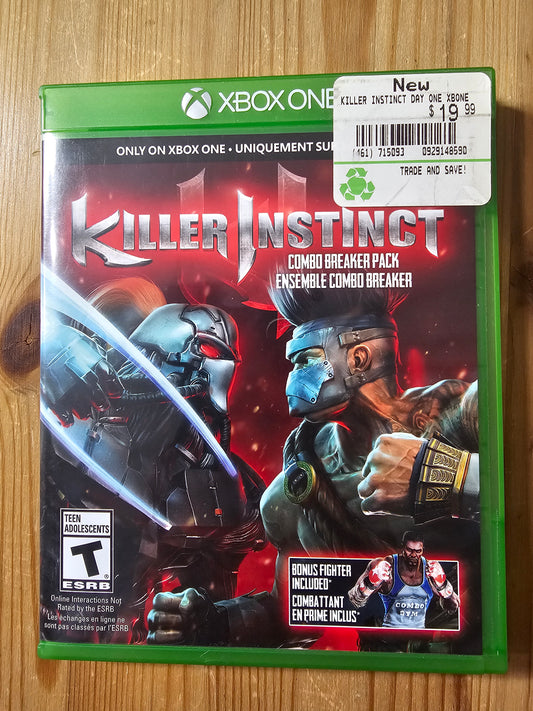Factory Sealed Killer Instinct: Combo Breaker Pack | Microsoft Xbox One (2014)