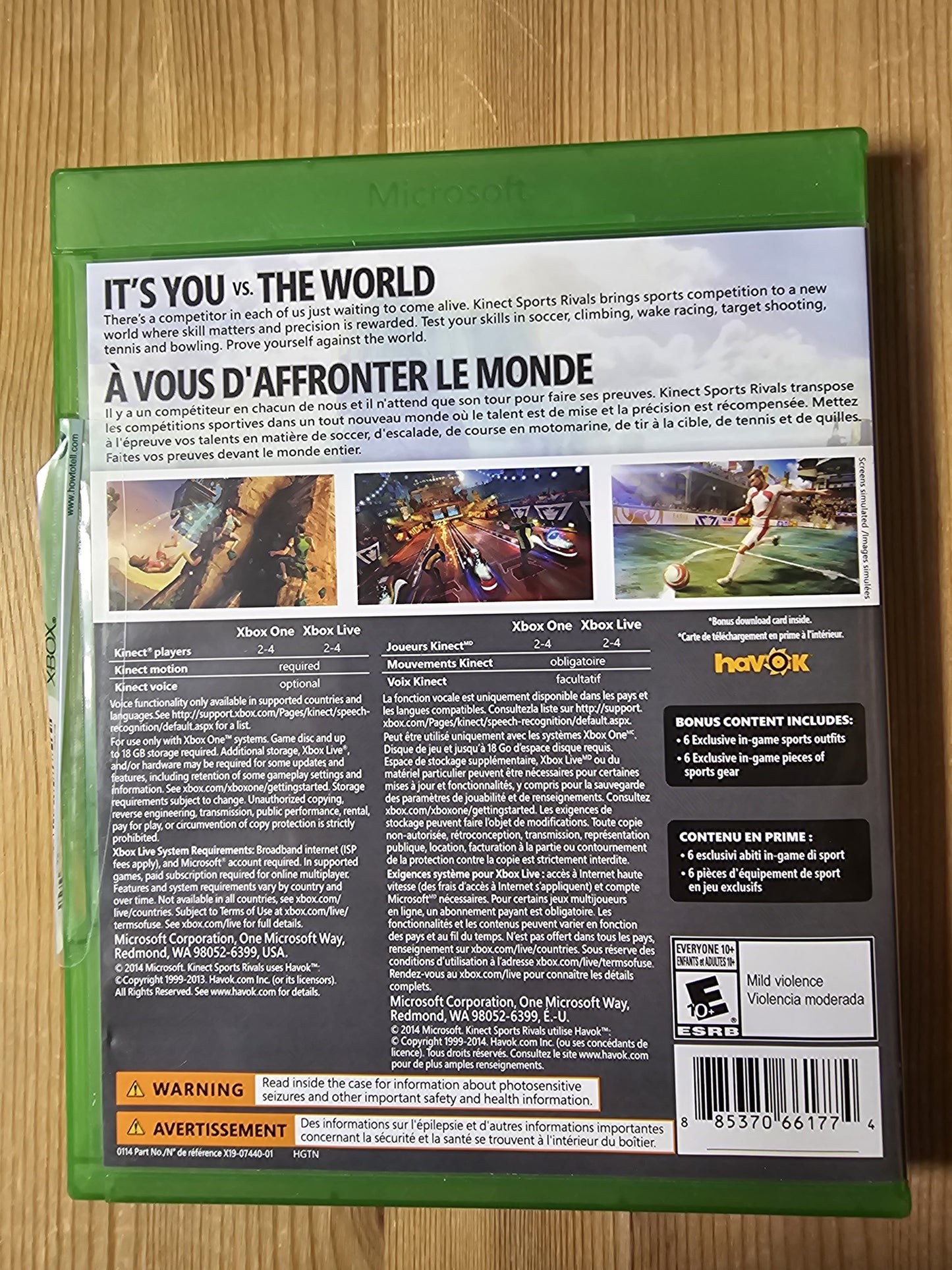 Kinect Sports Rivals Xbox One | Microsoft Xbox One (2014)