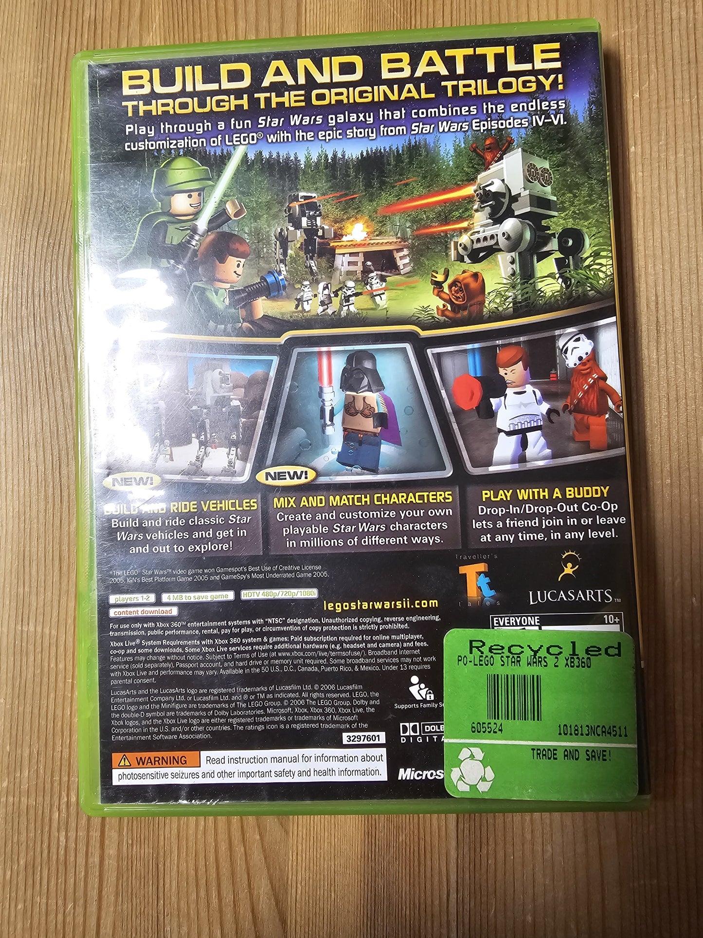 LEGO Star Wars 2 II The Original Trilogy | Microsoft Xbox 360 (2006)