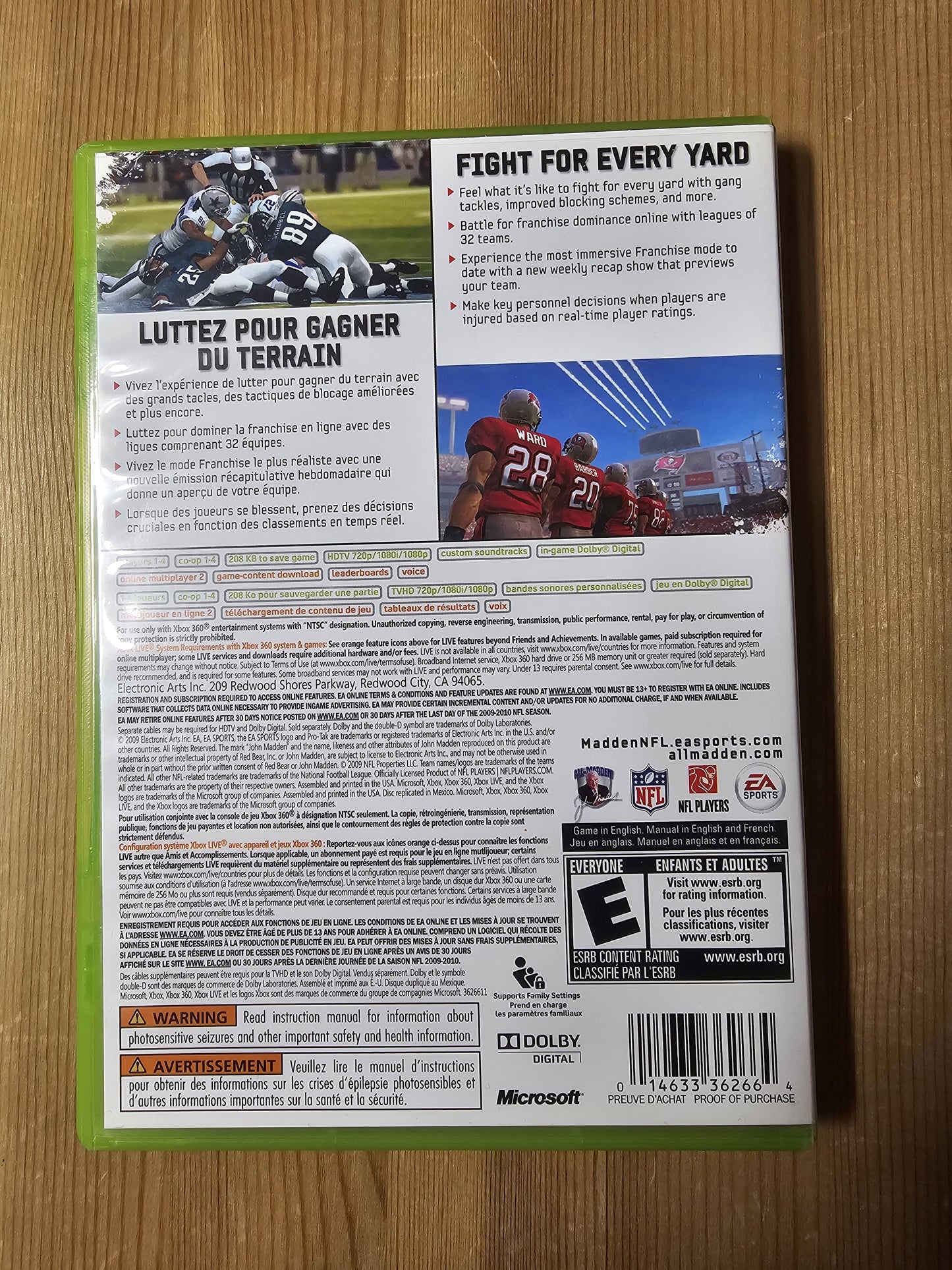 Madden NFL 10 | Microsoft Xbox 360 (2009)