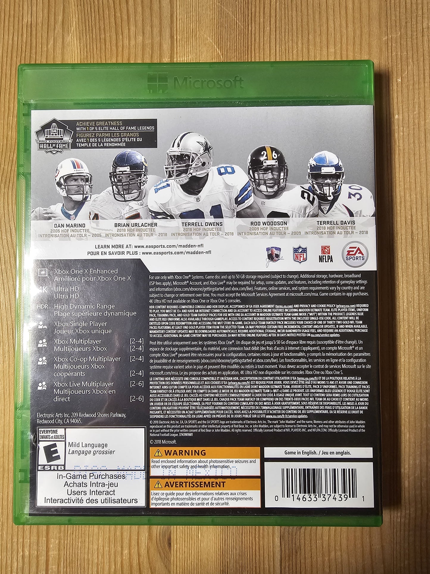 Madden NFL 19 [Hall Of Fame Edition] | Microsoft Xbox One (2018)