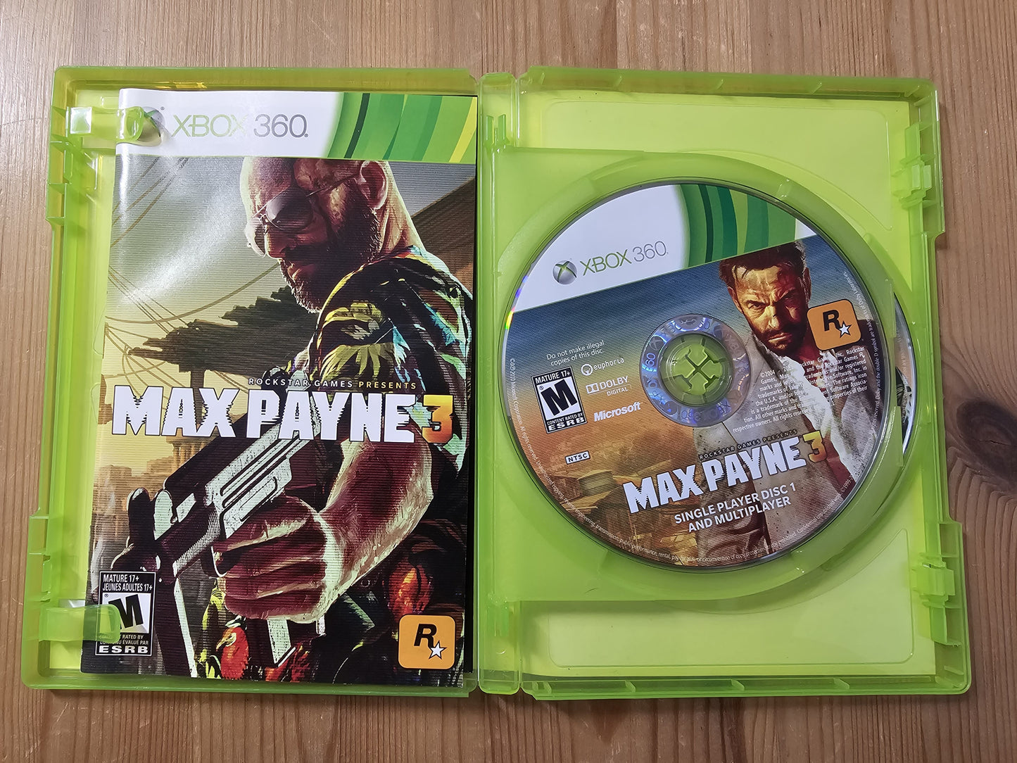 Max Payne 3 | Microsoft Xbox 360 {2012)