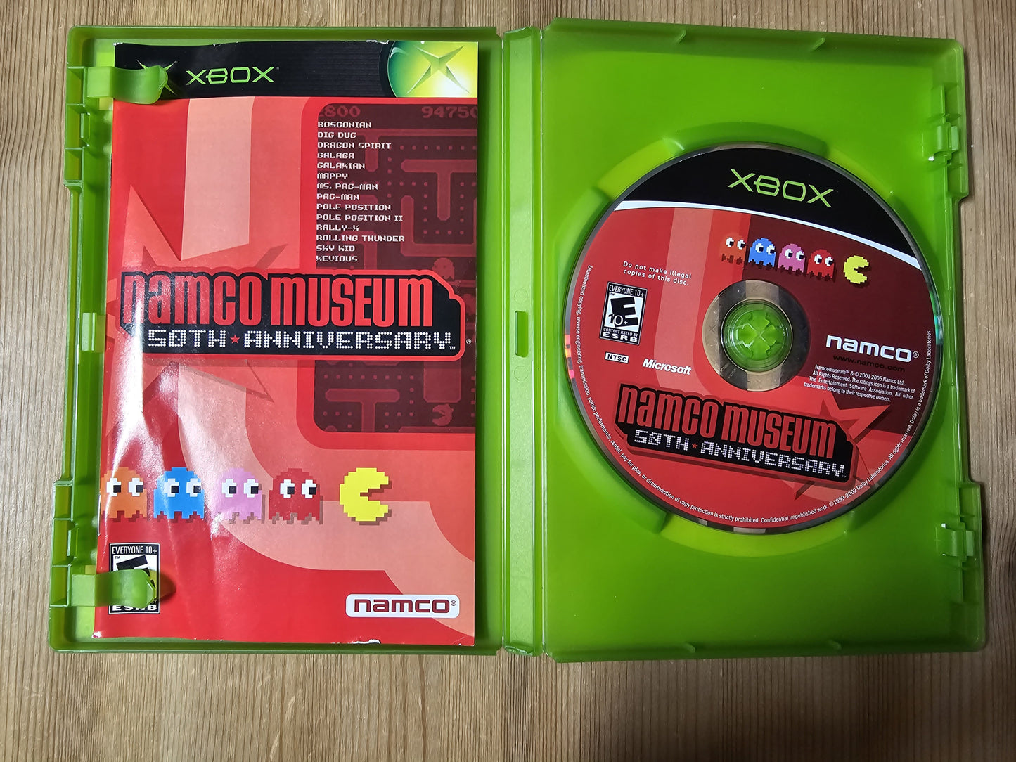 Namco Museum [50th Anniversary] | Microsoft Xbox (2005)