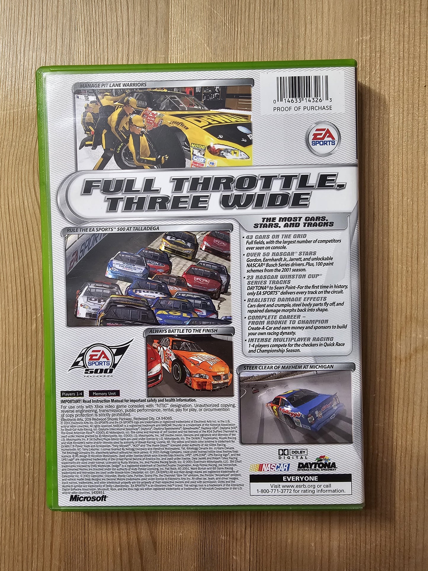 NASCAR Thunder 2002 | Microsoft Xbox (2001)