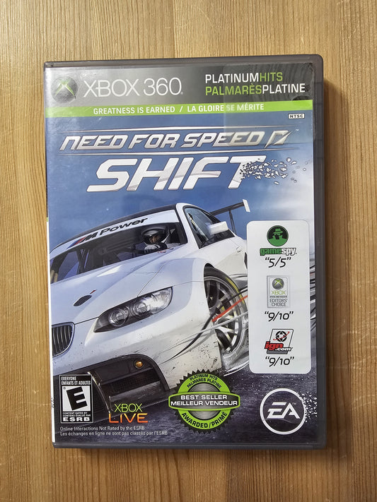 Need For Speed: Shift [Platinum Hits] | Microsoft Xbox 360
