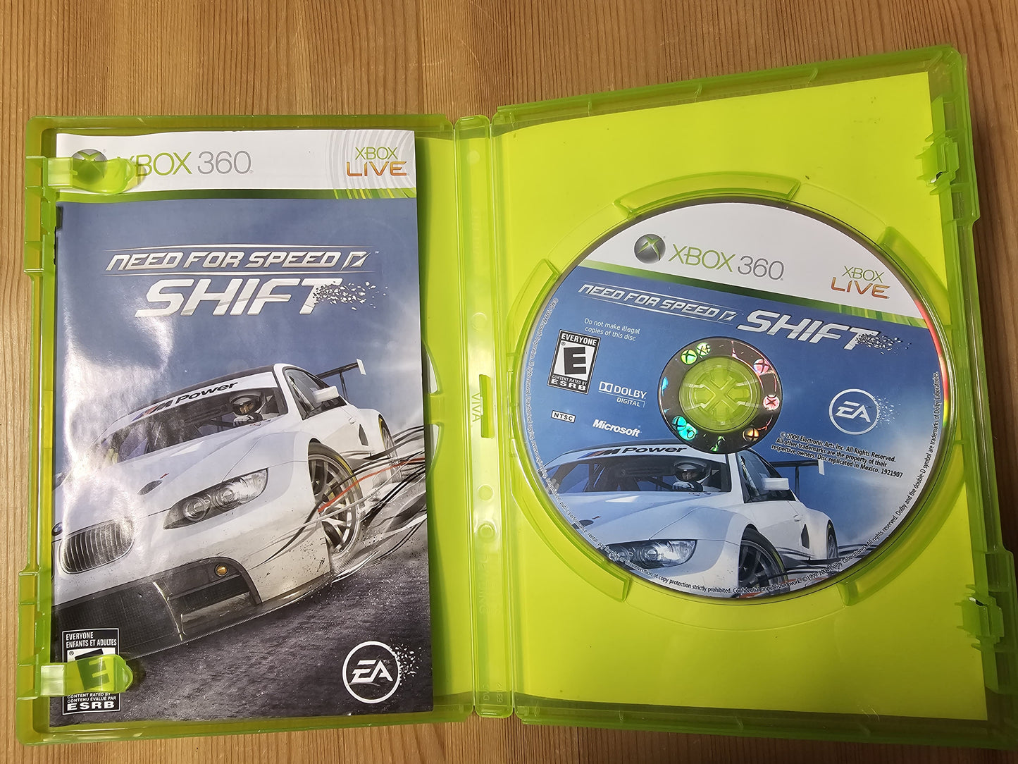 Need For Speed: Shift [with ratings] | Microsoft Xbox 360
